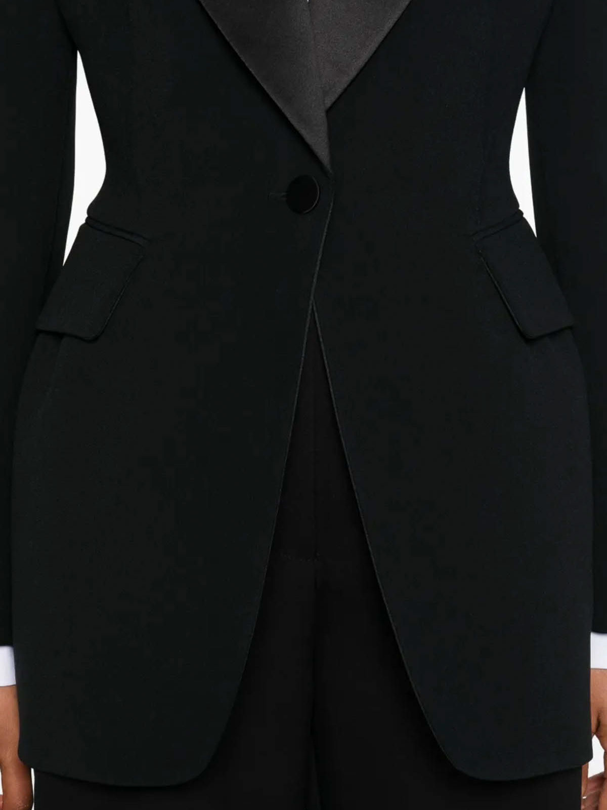 Single-Breasted Jacket D476I704TEILM95708 (ERMANNO SCERVINO / ブレザー・ジャケット ) | ERMANNO SCERVINO (エルマンノ シェルヴィーノ)(3)