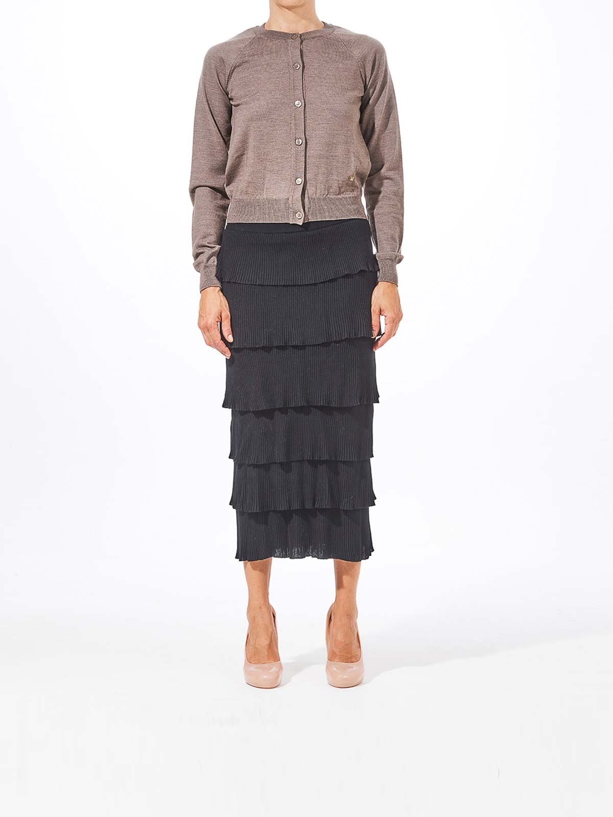 Open Back Cardigan 92054010082 (MOSCHINO / ニット・セーター・カーディガン ) | MOSCHINO (モスキーノ)(1)