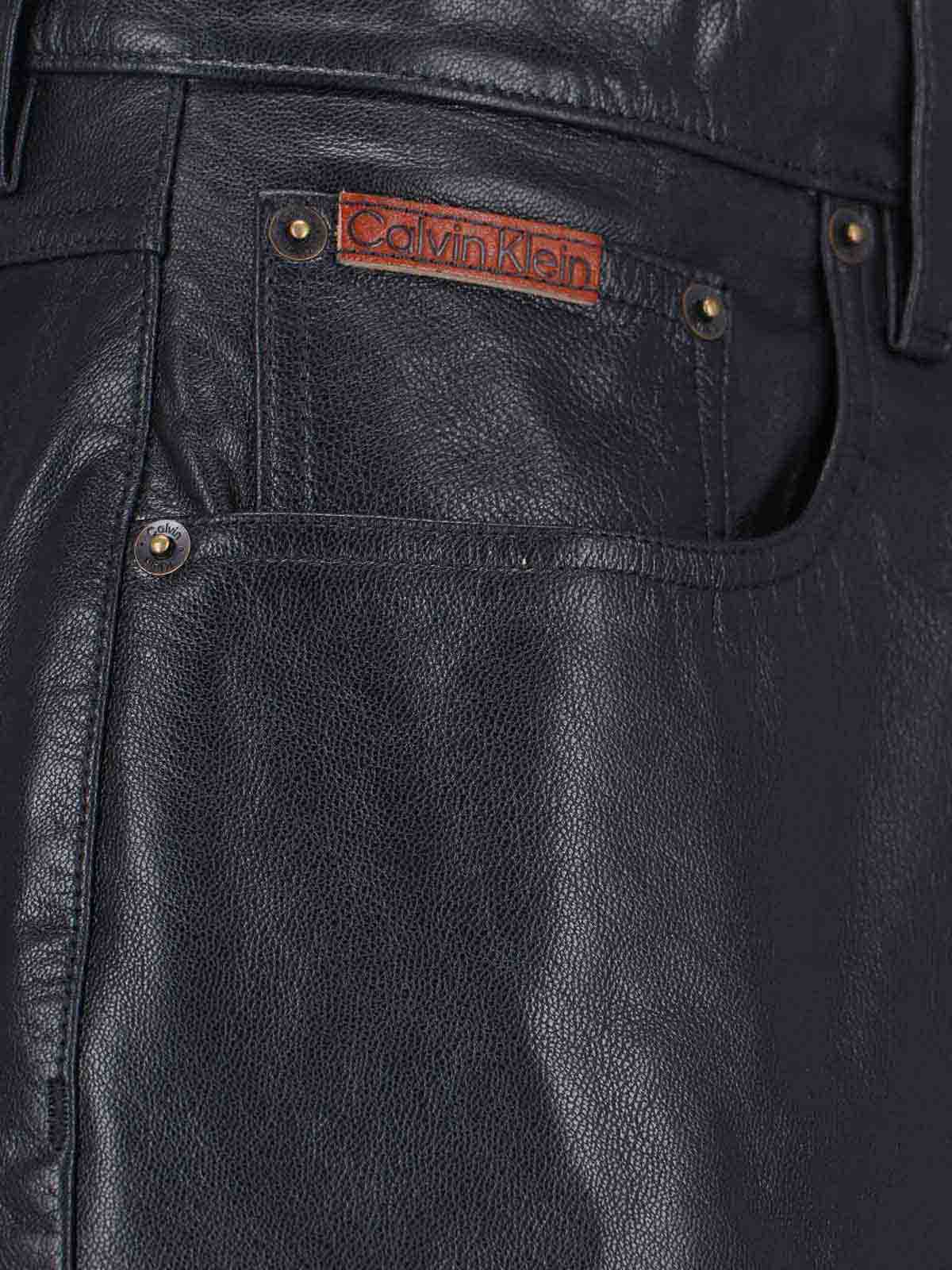 Goatskin Pants LV04LD605GUB1 (Calvin Klein / パンツ ) | Calvin Klein (カルバン・クライン)(3)