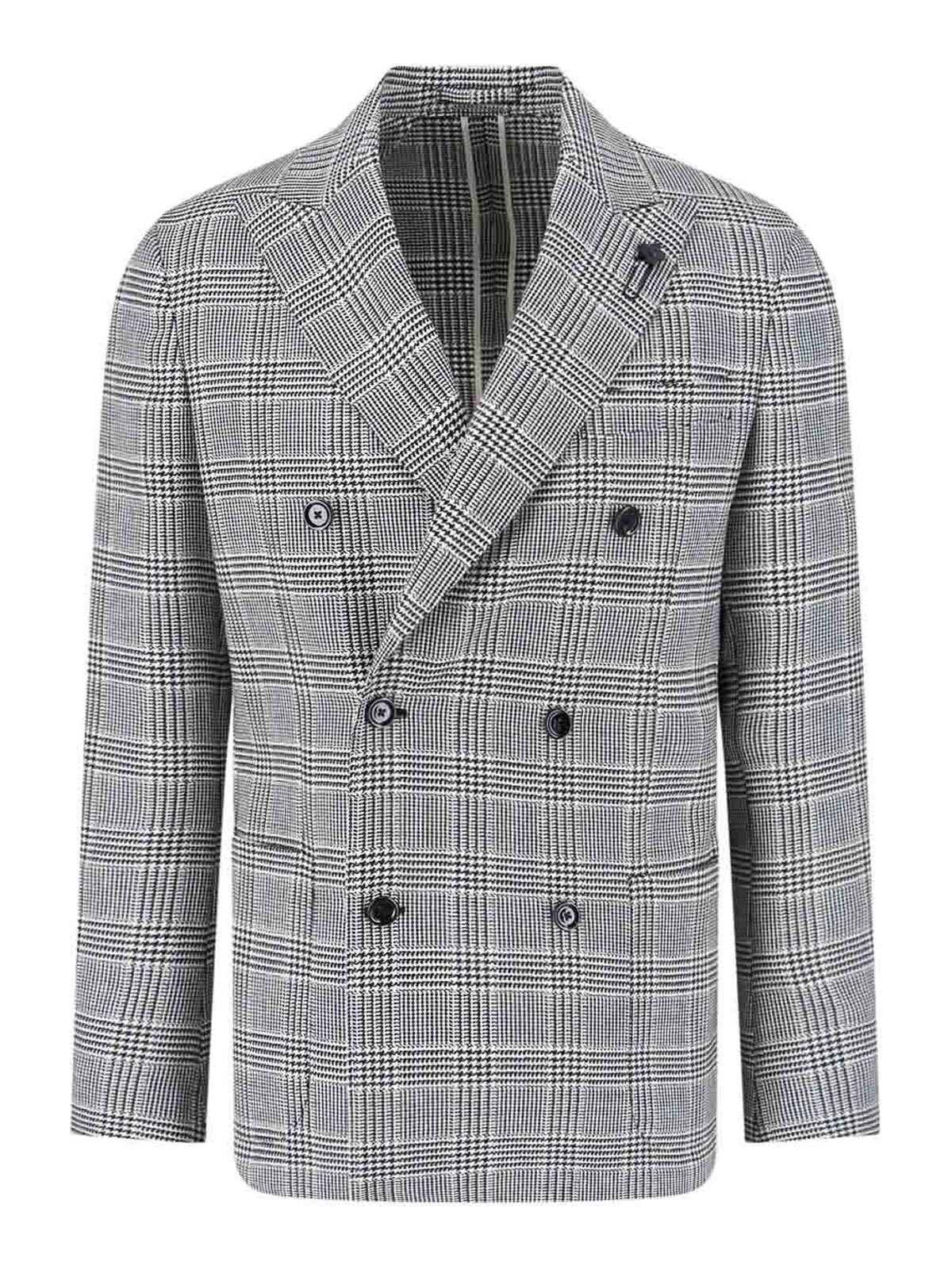 Blazer Doppiopetto CN6203EAAIF65514102NE (LARDINI / ブレザー・ジャケット ) | LARDINI (ラルディーニ)