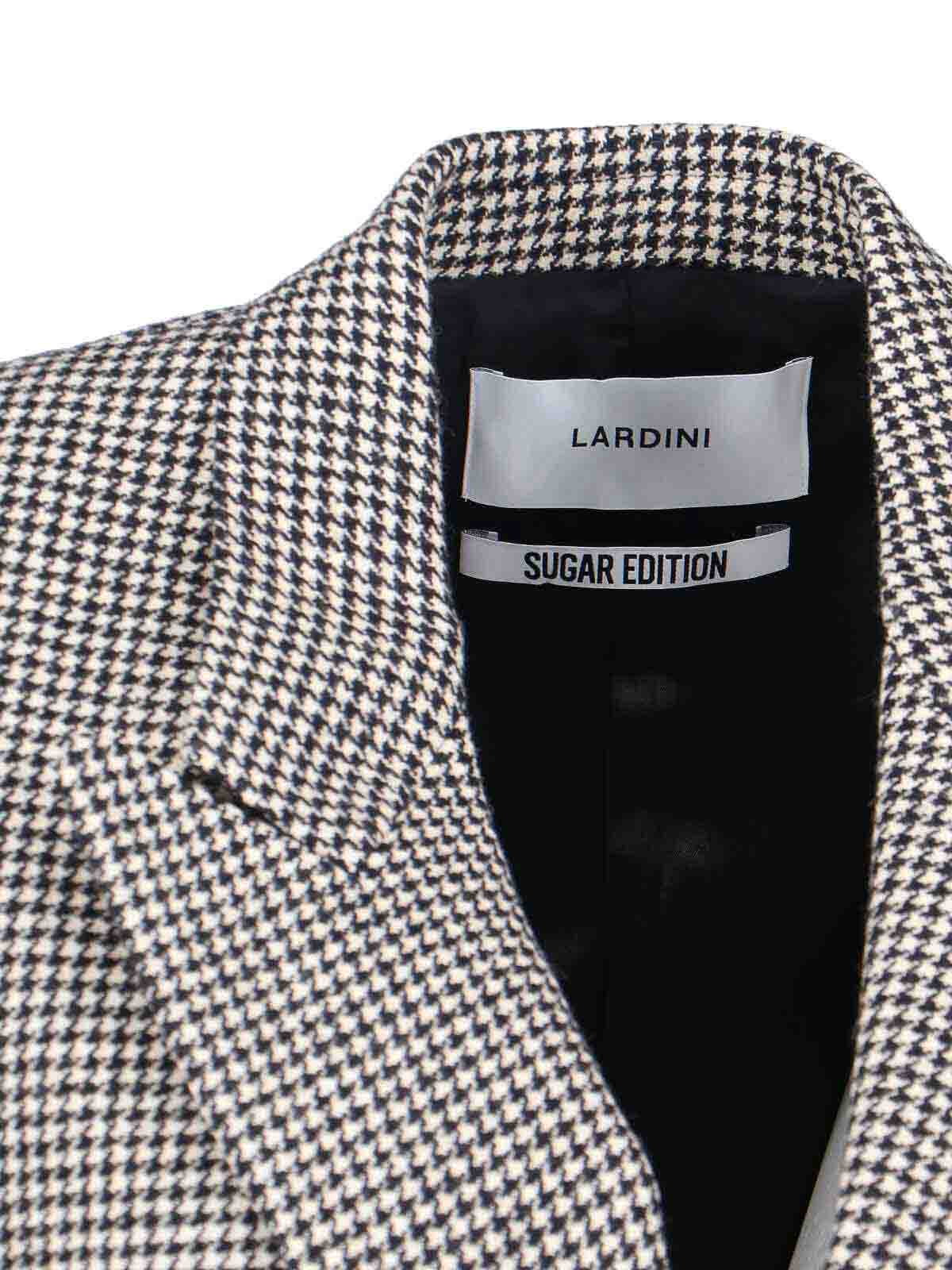 Double-breasted blazer in wool blend A6CAMERONPNTH520150 (LARDINI / ブレザー・ジャケット ) | LARDINI (ラルディーニ)(4)