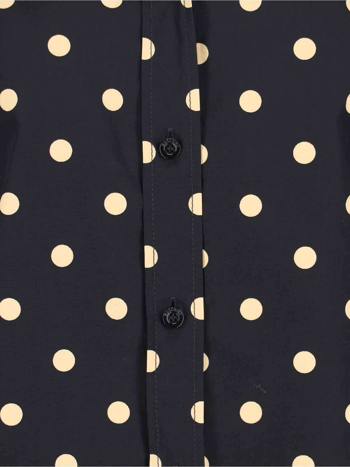 Polka Dot Shirt 252D021054552555 (MOSCHINO / シャツ・ブラウス ) | MOSCHINO (モスキーノ)(3)