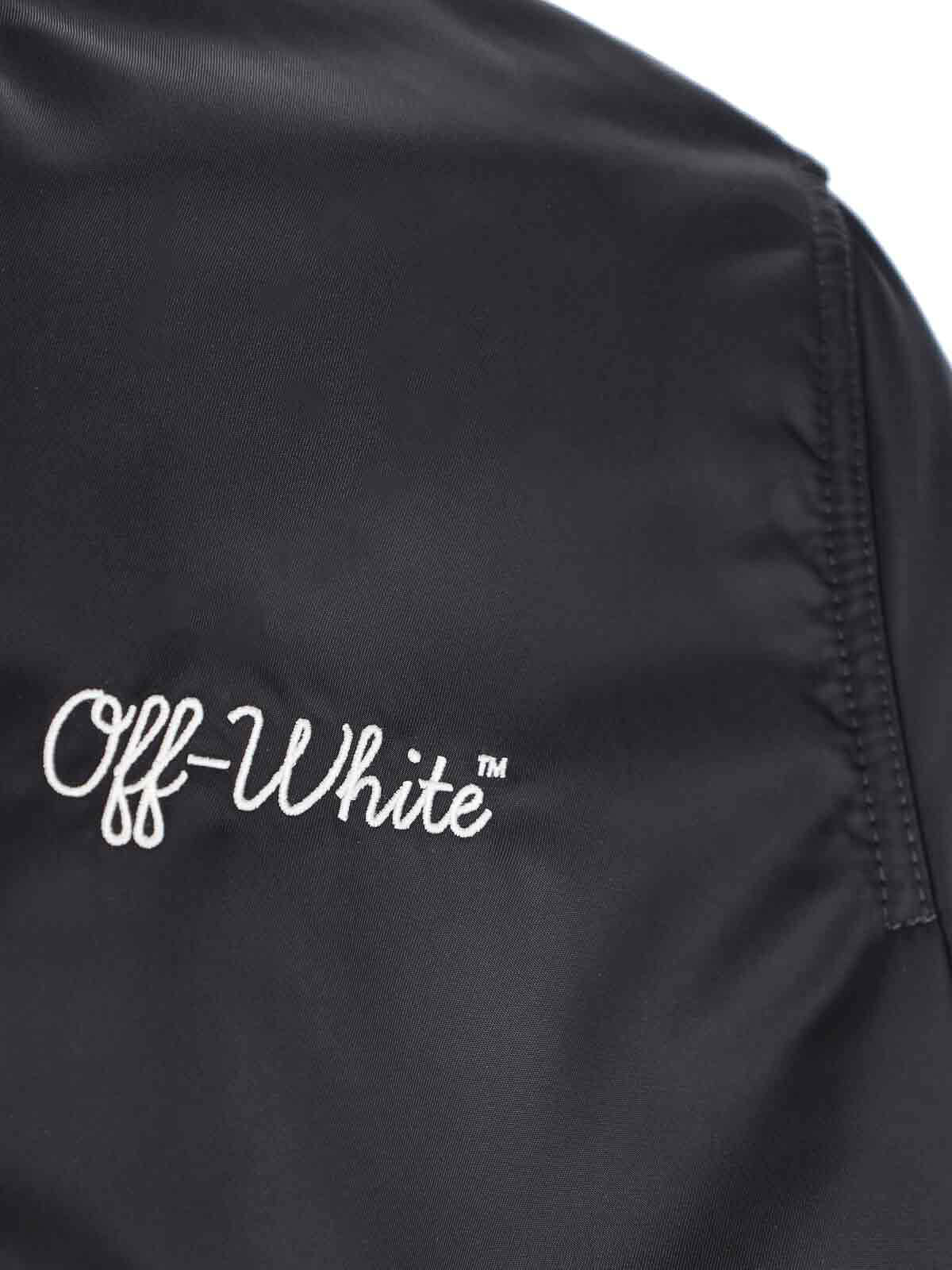 Bomber Logo OMEH05EC99FAB0021001 (Off-White / カジュアルジャケット ) | Off-White (オフホワイト)(2)