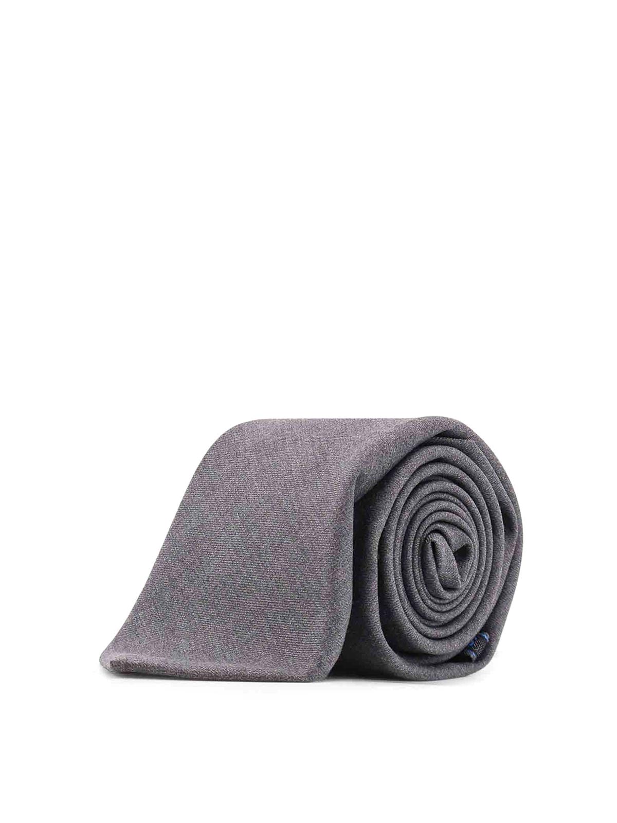 Wool tie UCRVKQK0127001GRIGIOMEDIO (Kiton / ネクタイ ) | Kiton (キートン)