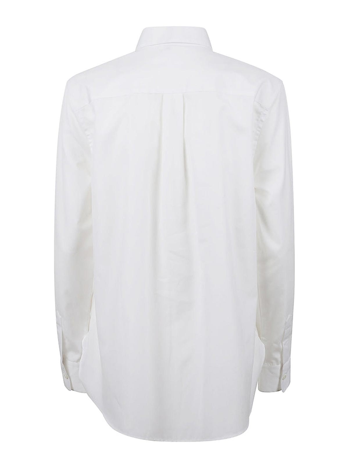 White Ruches Shirt 5434C11807072 (ASPESI / シャツ・ブラウス ) | ASPESI (アスペジ)(1)
