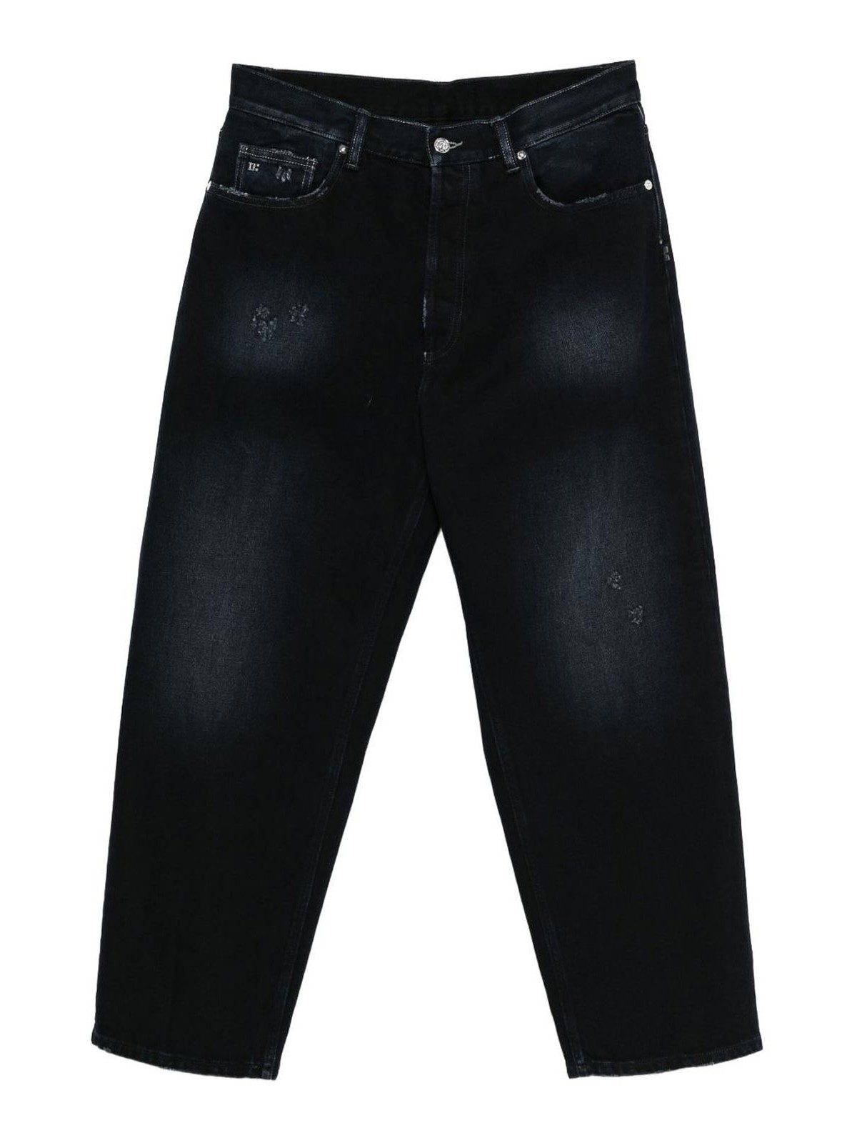 Distressed Effect Albert Denim Jeans 9FW25LBR0889 (nine:inthe:morning / ジーンズ ) | nine:inthe:morning (ナインインザモーニング)