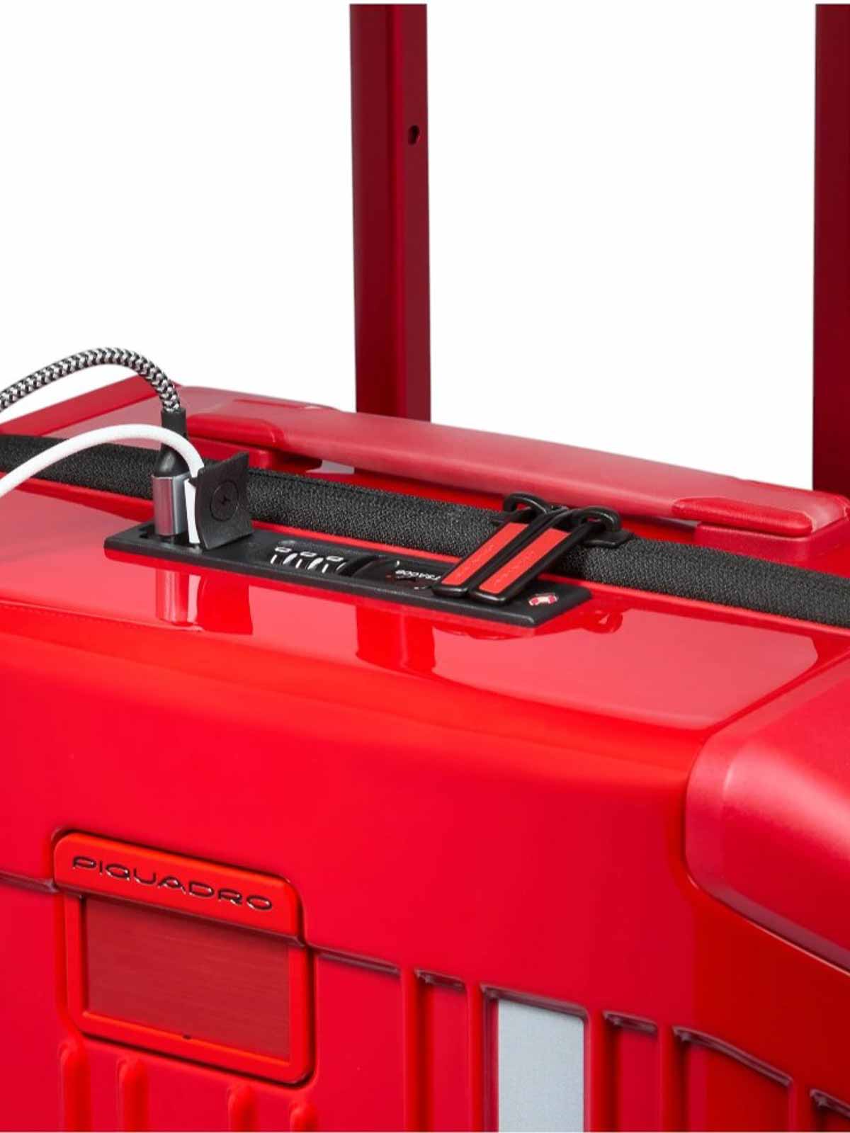 Trolley cabina slim 4 ruote BV4425POPDR (PIQUADRO / ビジネス・トラベルバッグ ) | PIQUADRO (ピクアドロ)(4)