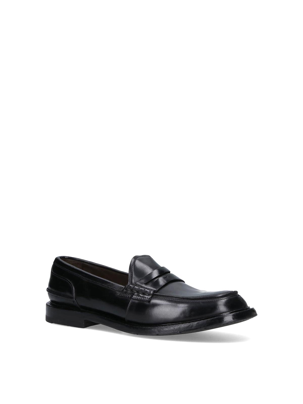 Calfskin loafers 32300KINGBRASSNERO (PREMIATA / ローファー ) | PREMIATA (プレミアータ)(1)