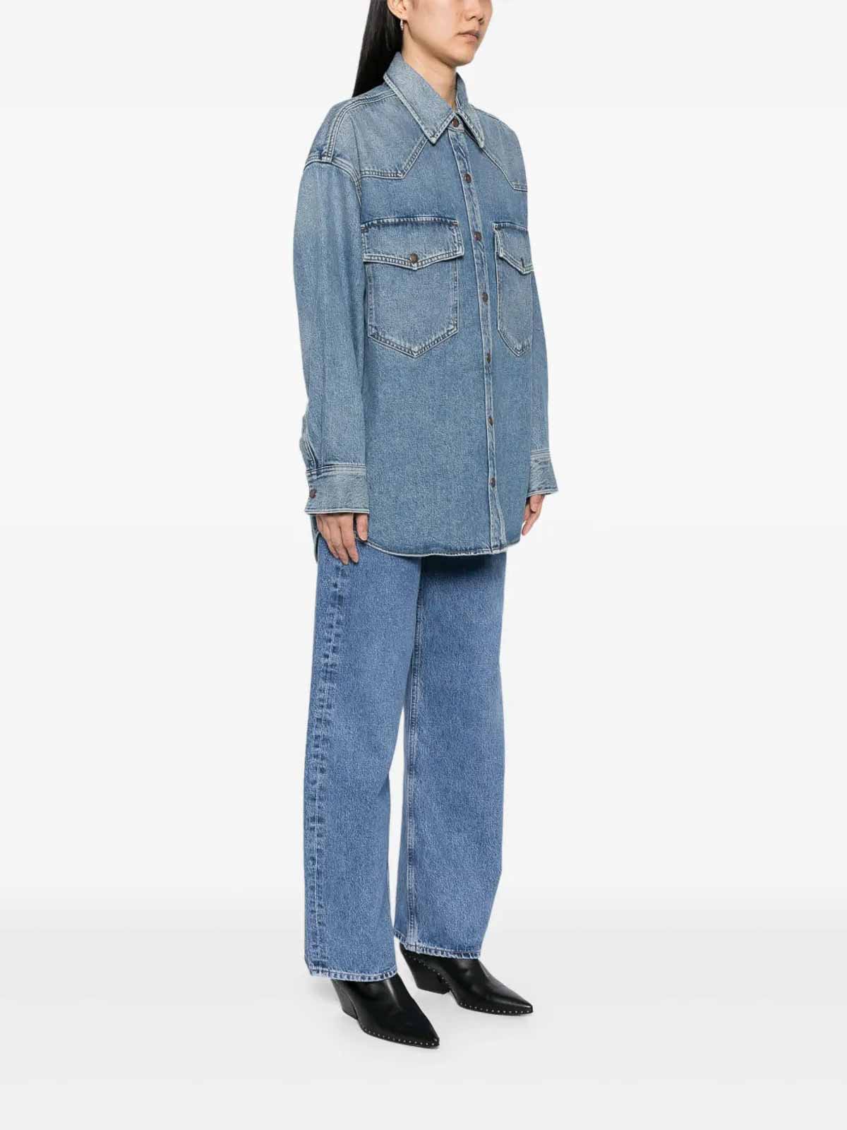 Denim Fight Jacket A7357B1463GRADE (AGOLDE / カジュアルジャケット ) | AGOLDE (エーゴールドイー)(3)