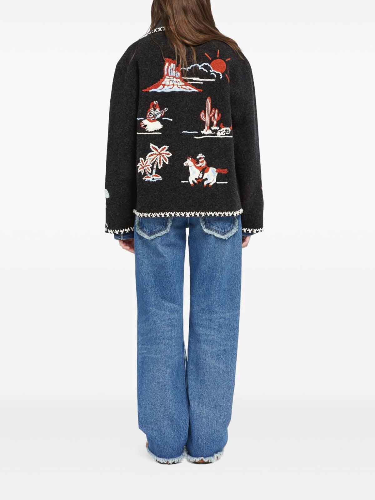 Remember Me Jacke LWHQ01BE25KNI0020784 (ALANUI / カジュアルジャケット ) | ALANUI (アラヌイ)(1)