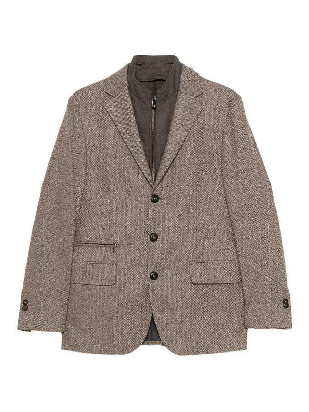 Wool Jacket With Built-In Vest 266557E20 (CORNELIANI / ブレザー・ジャケット ) | CORNELIANI (コルネリアーニ)