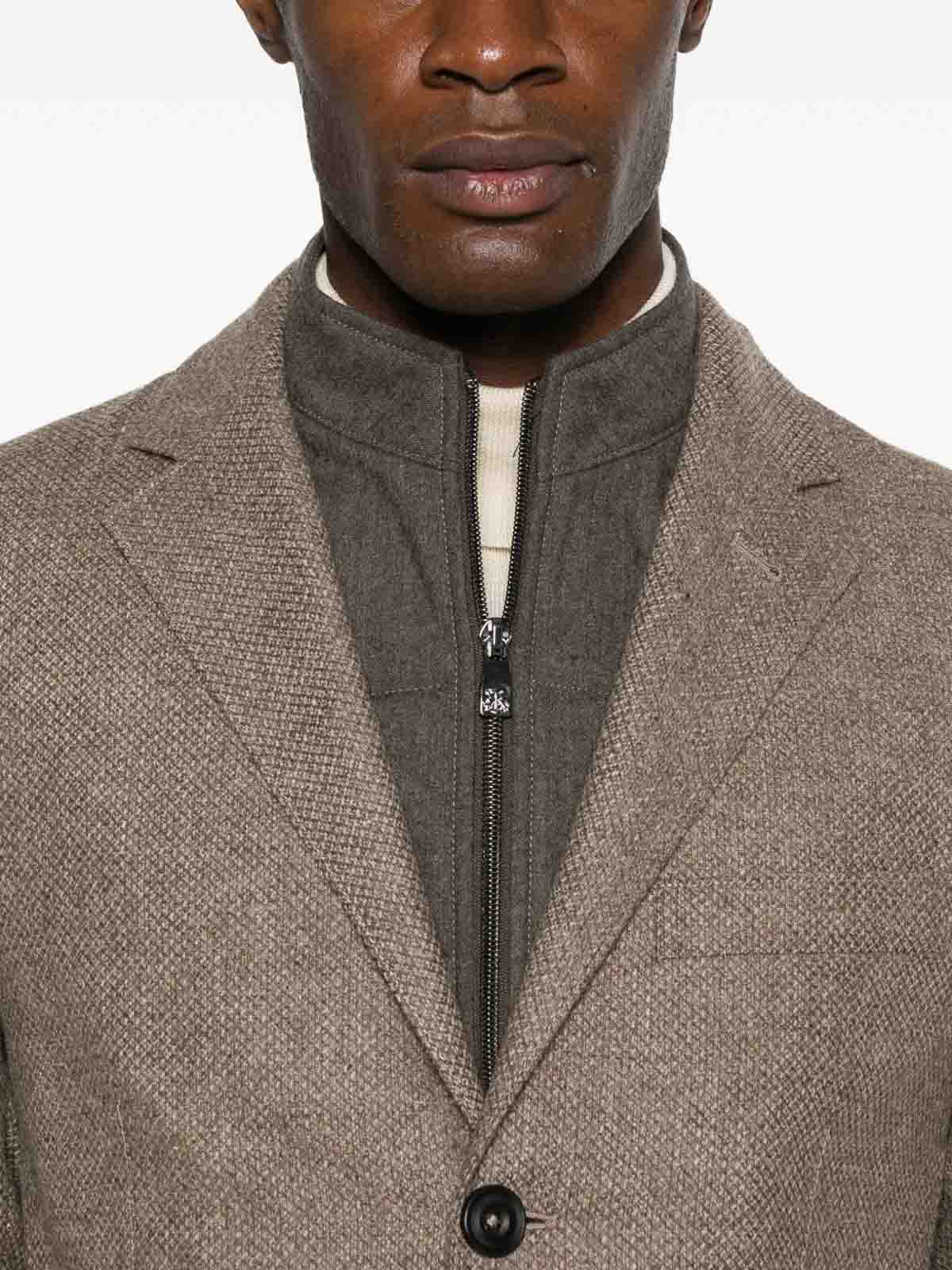 Wool Jacket With Built-In Vest 266557E20 (CORNELIANI / ブレザー・ジャケット ) | CORNELIANI (コルネリアーニ)(1)