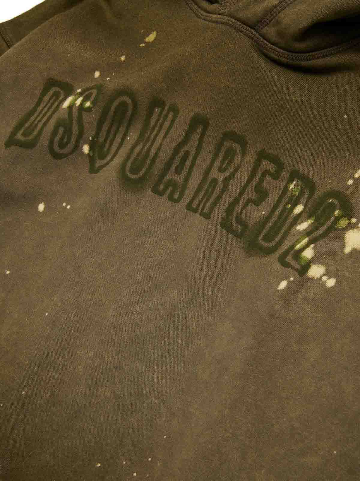 Cotton sweatshirt DQ3009D0AE1DQ518 (Dsquared2 / スウェット・フーディー ) | Dsquared2 (ディースクエアード)(3)