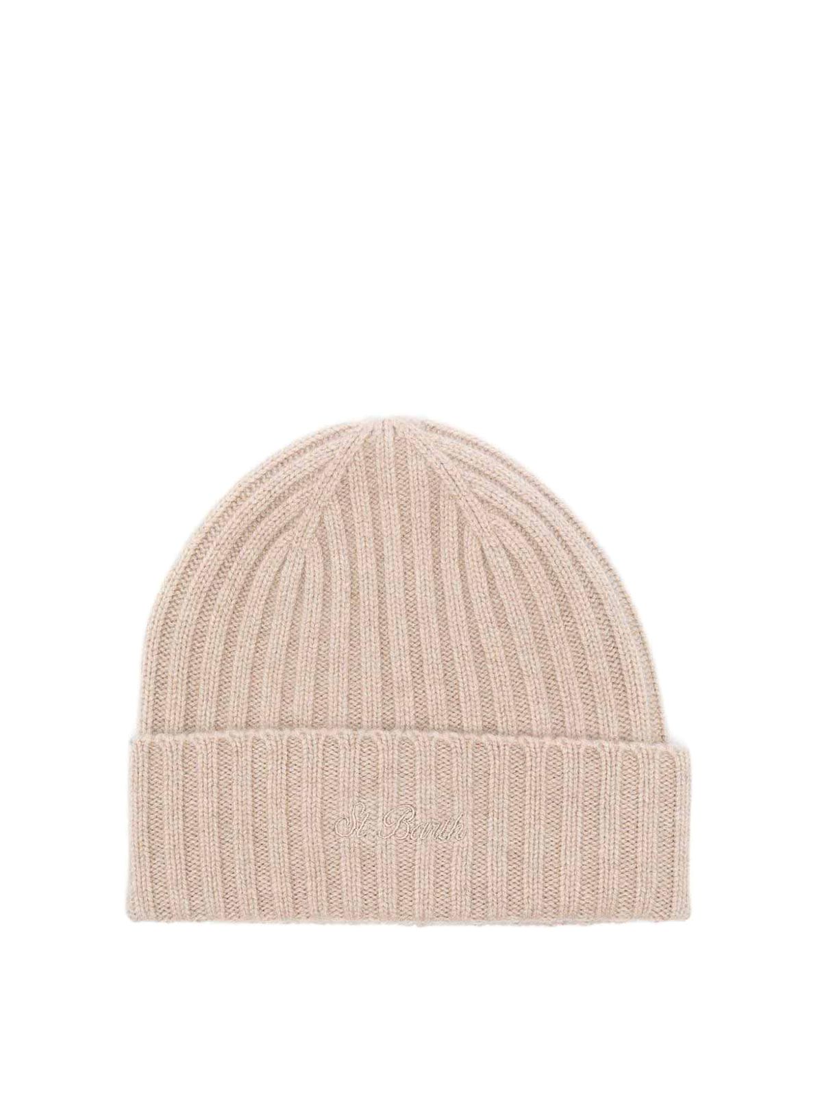 Beige Ribbed Knit Wengen Beanie WENG02500022I (MC2 SAINT BARTH / 帽子 ) | MC2 SAINT BARTH (エムシーツーセイントバース)