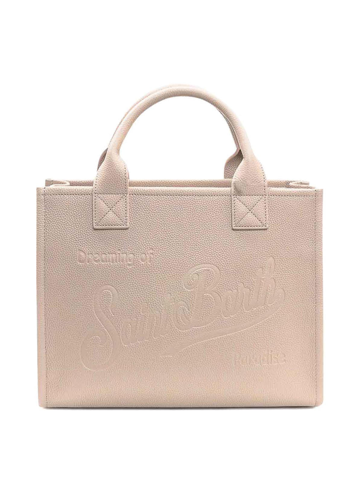 Light brown 'vanity bag VANBG00100531I (MC2 SAINT BARTH / ハンドバッグ・ショルダーバッグ ) | MC2 SAINT BARTH (エムシーツーセイントバース)