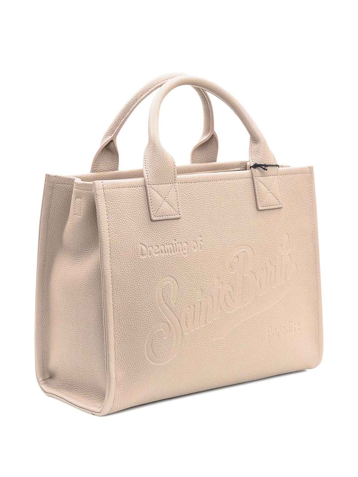 Light brown 'vanity bag VANBG00100531I (MC2 SAINT BARTH / ハンドバッグ・ショルダーバッグ ) | MC2 SAINT BARTH (エムシーツーセイントバース)(1)
