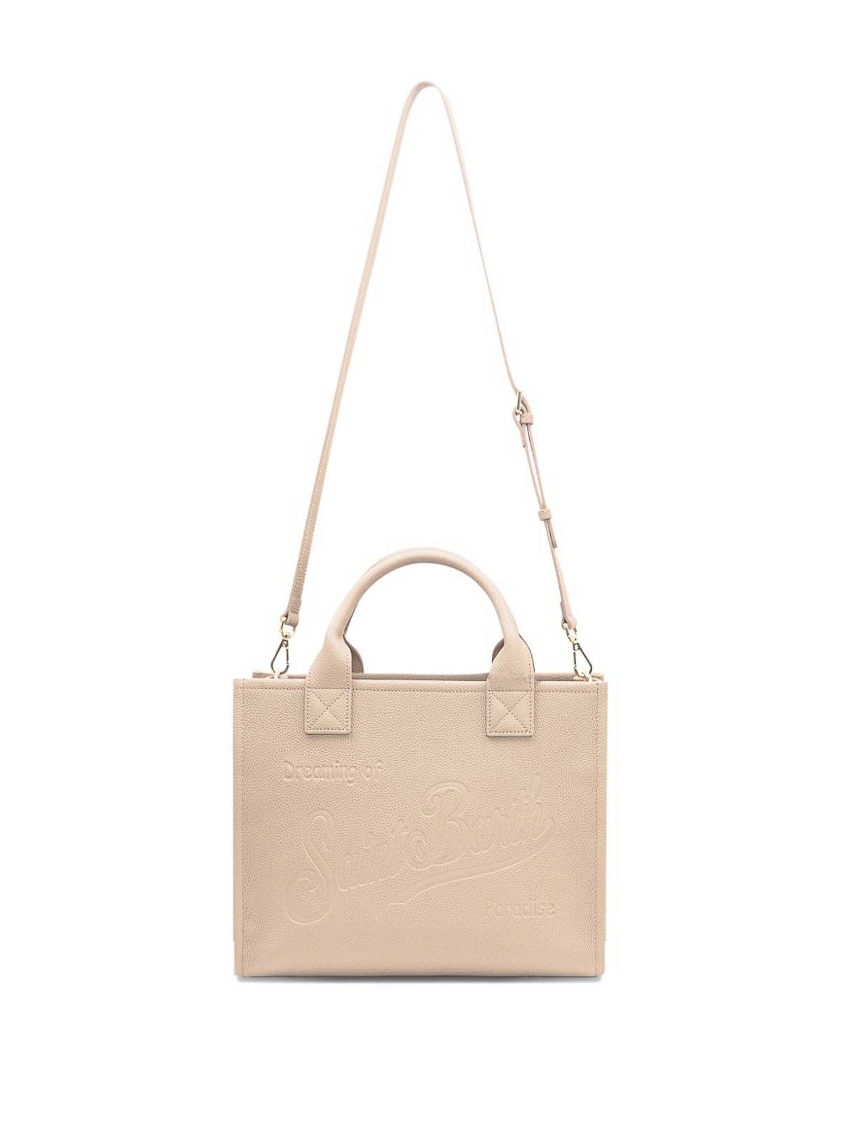 Light brown 'vanity bag VANBG00100531I (MC2 SAINT BARTH / ハンドバッグ・ショルダーバッグ ) | MC2 SAINT BARTH (エムシーツーセイントバース)(2)