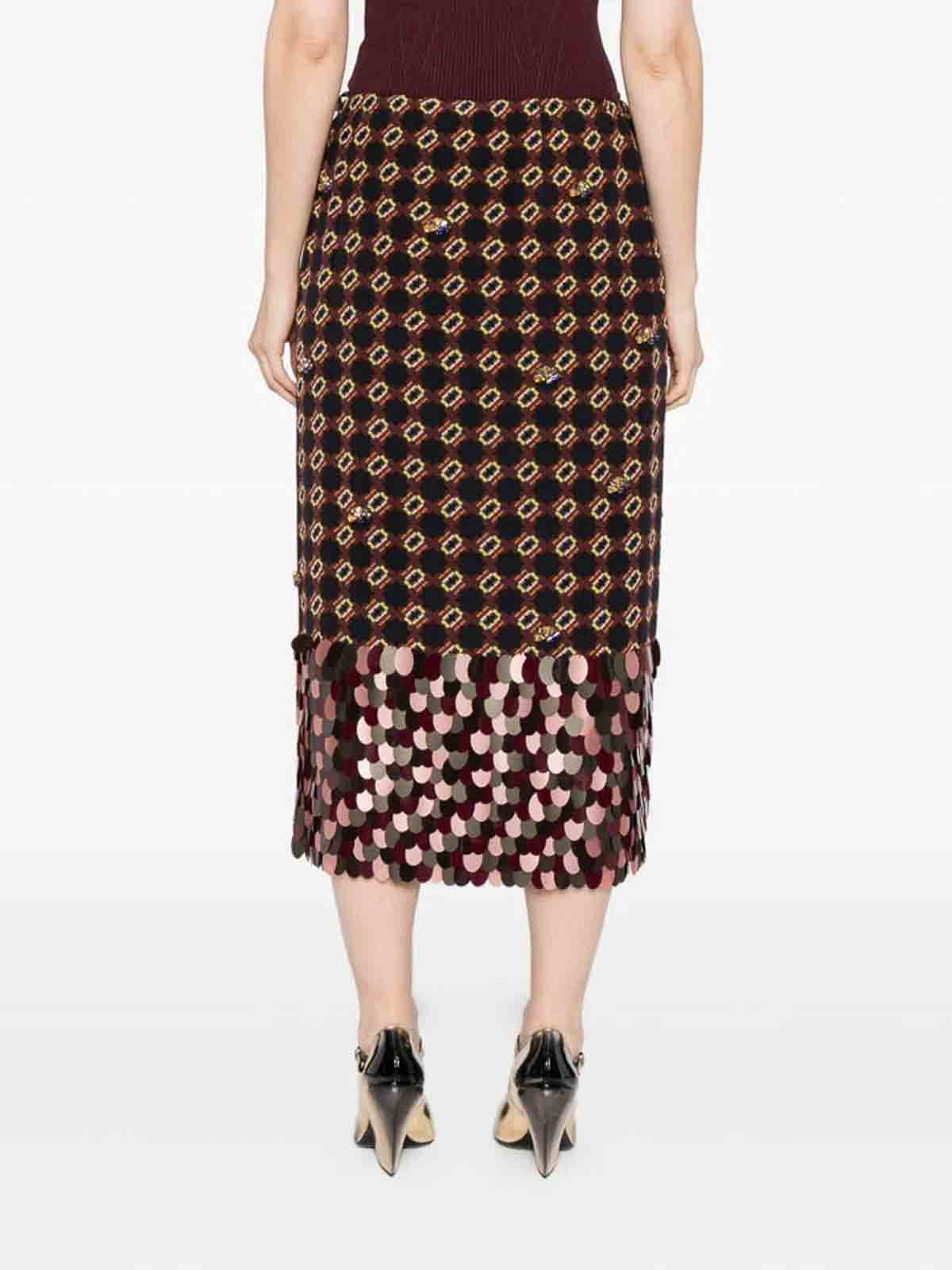 Hot Skirt 108822072606 (Dries Van Noten / スカート ) | Dries Van Noten (ドリスヴァンノッテン)(2)