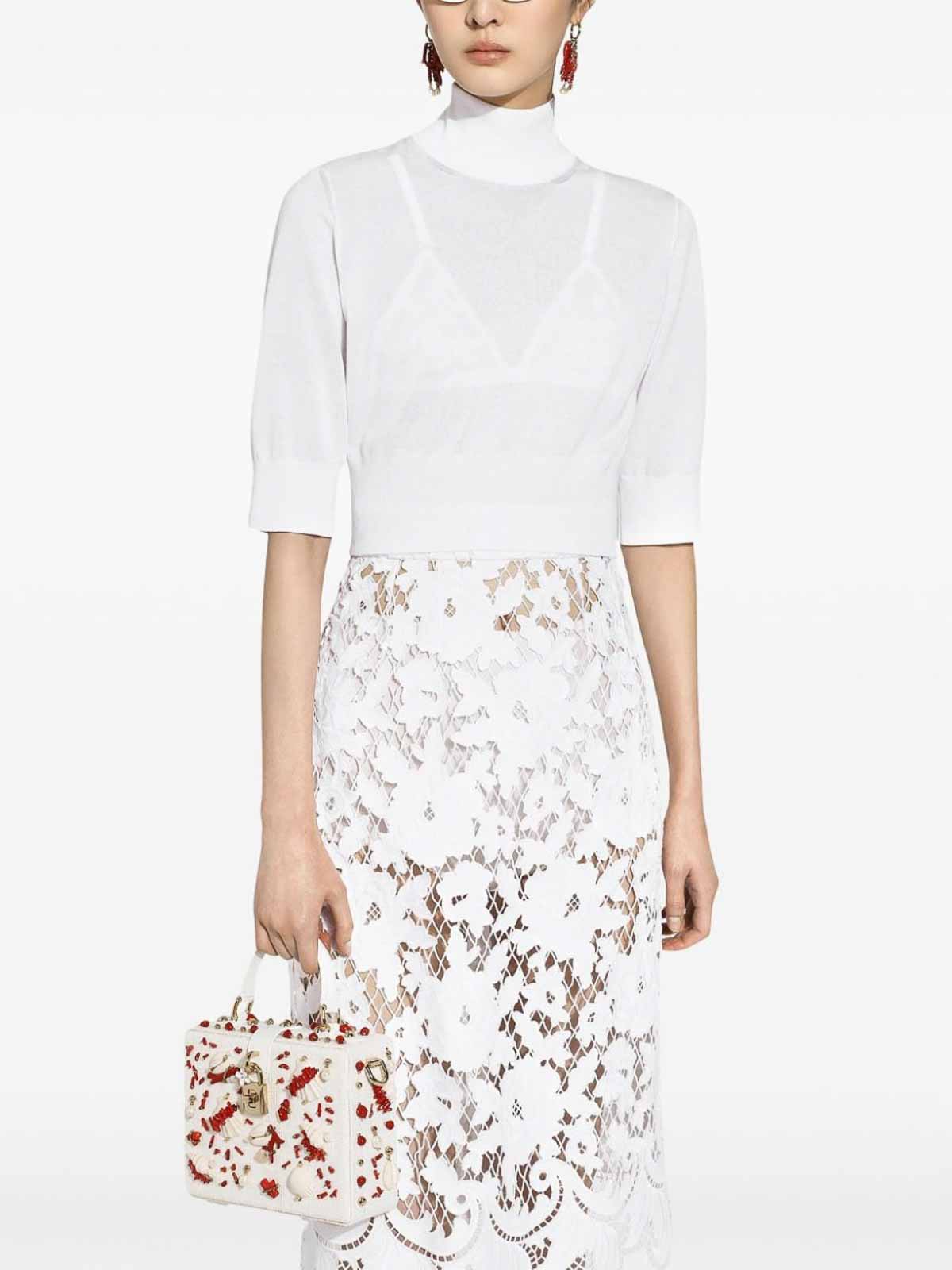 Viscose Blend Turtleneck Sweater FXW12TJFMEBW0001 (Dolce & Gabbana / ニット・セーター・カーディガン ) | Dolce & Gabbana (ドルチェガッバーナ)(2)