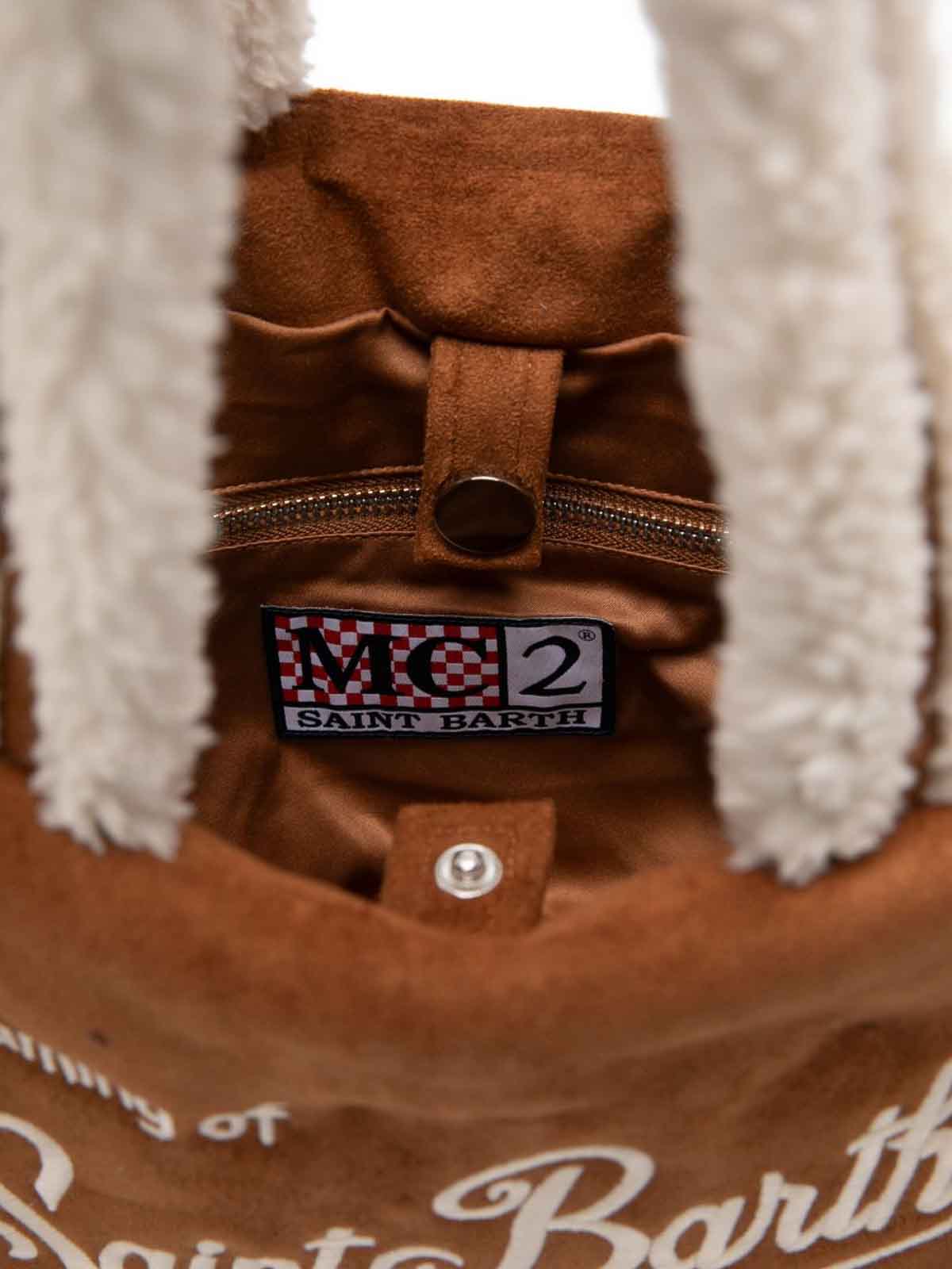 Faux-Suede Colette Shearling Shopping Bag COL003100486I (MC2 SAINT BARTH / トートバッグ ) | MC2 SAINT BARTH (エムシーツーセイントバース)(3)