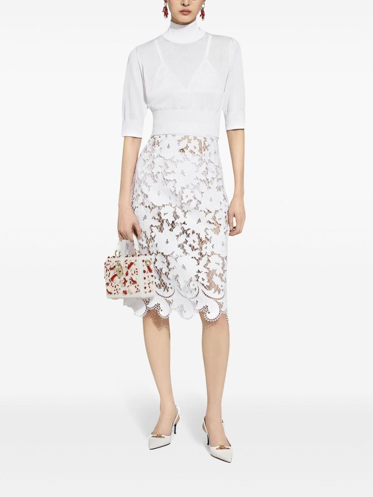 Viscose Blend Turtleneck Sweater FXW12TJFMEBW0001 (Dolce & Gabbana / ニット・セーター・カーディガン ) | Dolce & Gabbana (ドルチェガッバーナ)(3)