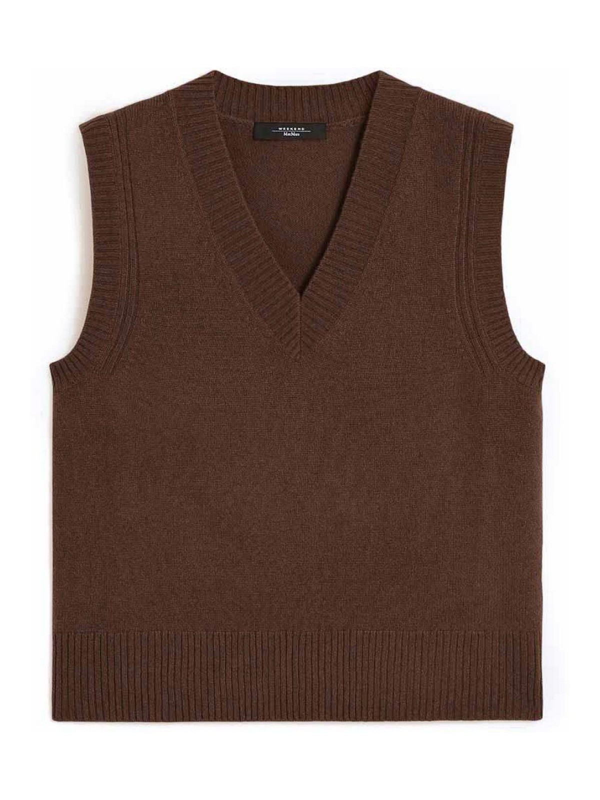 Gilet Carlos Cioccolato 2525356012005 (Weekend Max Mara / ベスト ) | Weekend Max Mara (ウィークエンド マックスマーラ)