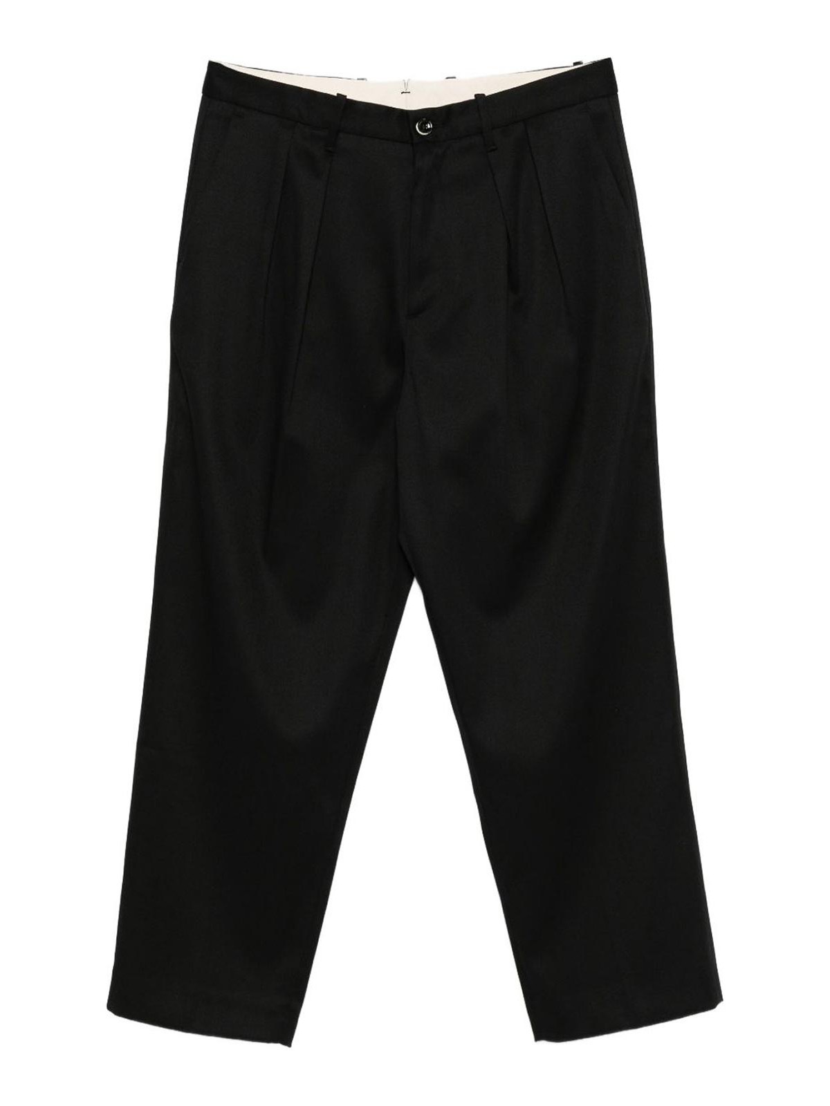 Black Kai Pants 9FW25KAI22U20 (nine:inthe:morning / パンツ ) | nine:inthe:morning (ナインインザモーニング)