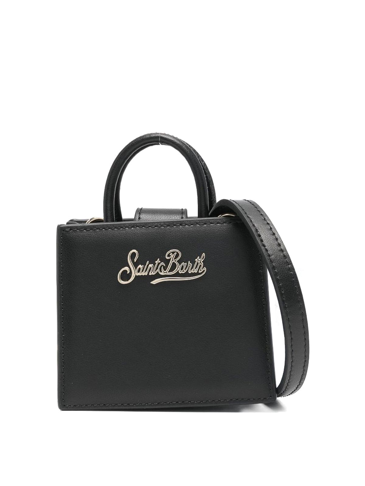 Black Shop Bag Micro SHBM000300507I (MC2 SAINT BARTH / ハンドバッグ・ショルダーバッグ ) | MC2 SAINT BARTH (エムシーツーセイントバース)