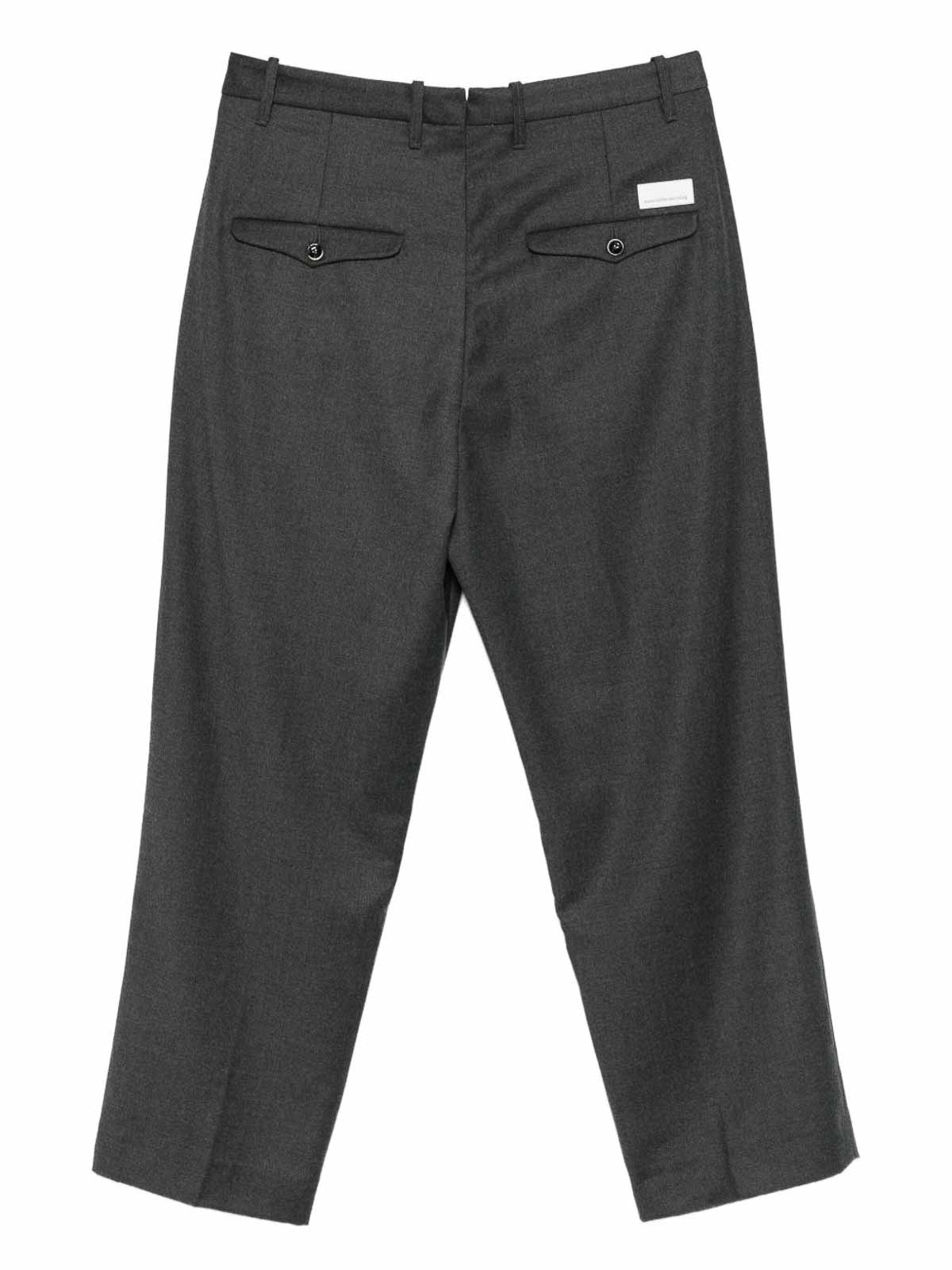 Grey Kai Trousers 9FW25KAI20V04 (nine:inthe:morning / パンツ ) | nine:inthe:morning (ナインインザモーニング)(2)