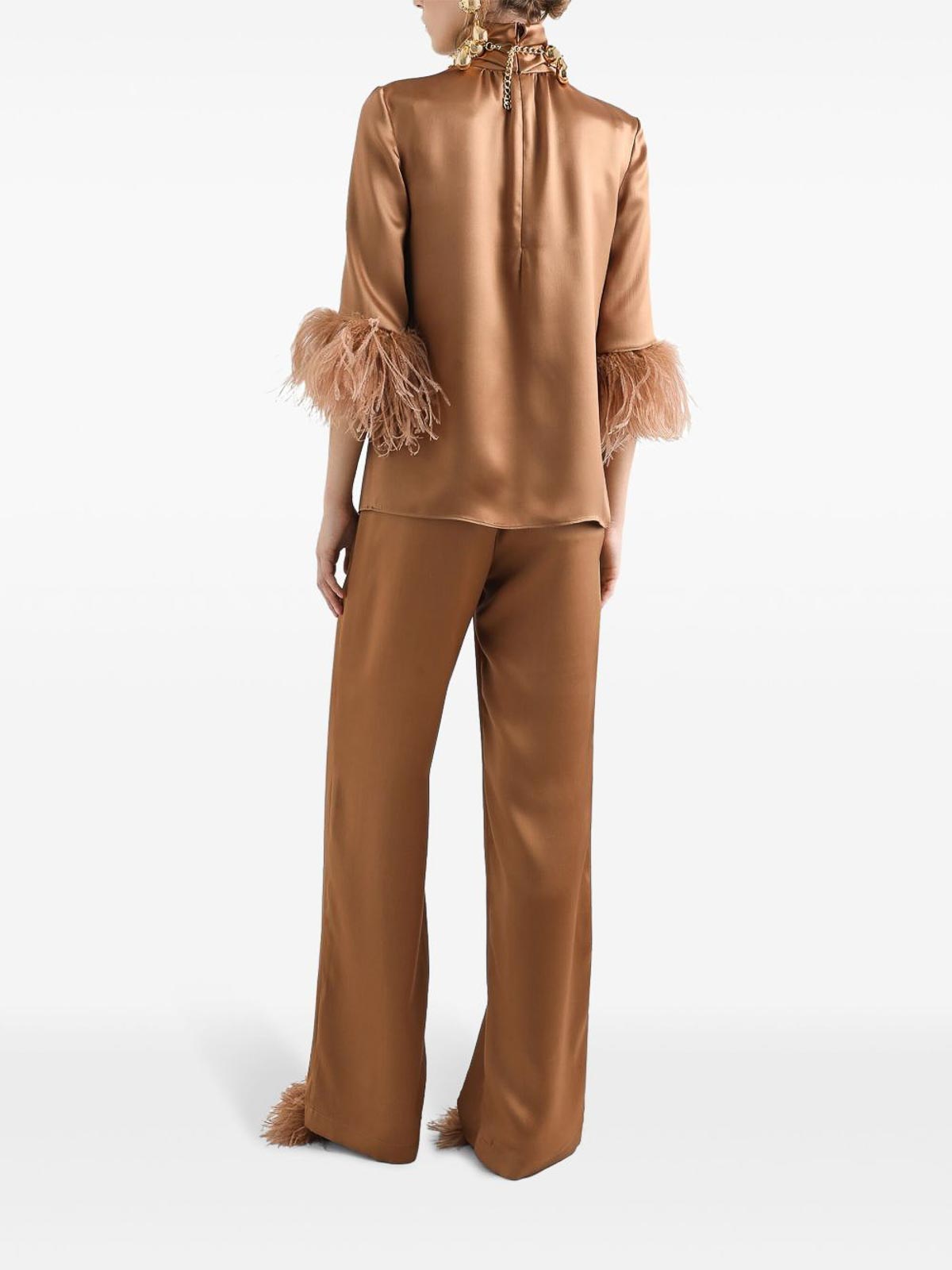 Double Silk Satin Pajama Pants FTC9FTFU1NUM0180 (Dolce & Gabbana / パンツ ) | Dolce & Gabbana (ドルチェガッバーナ)(2)