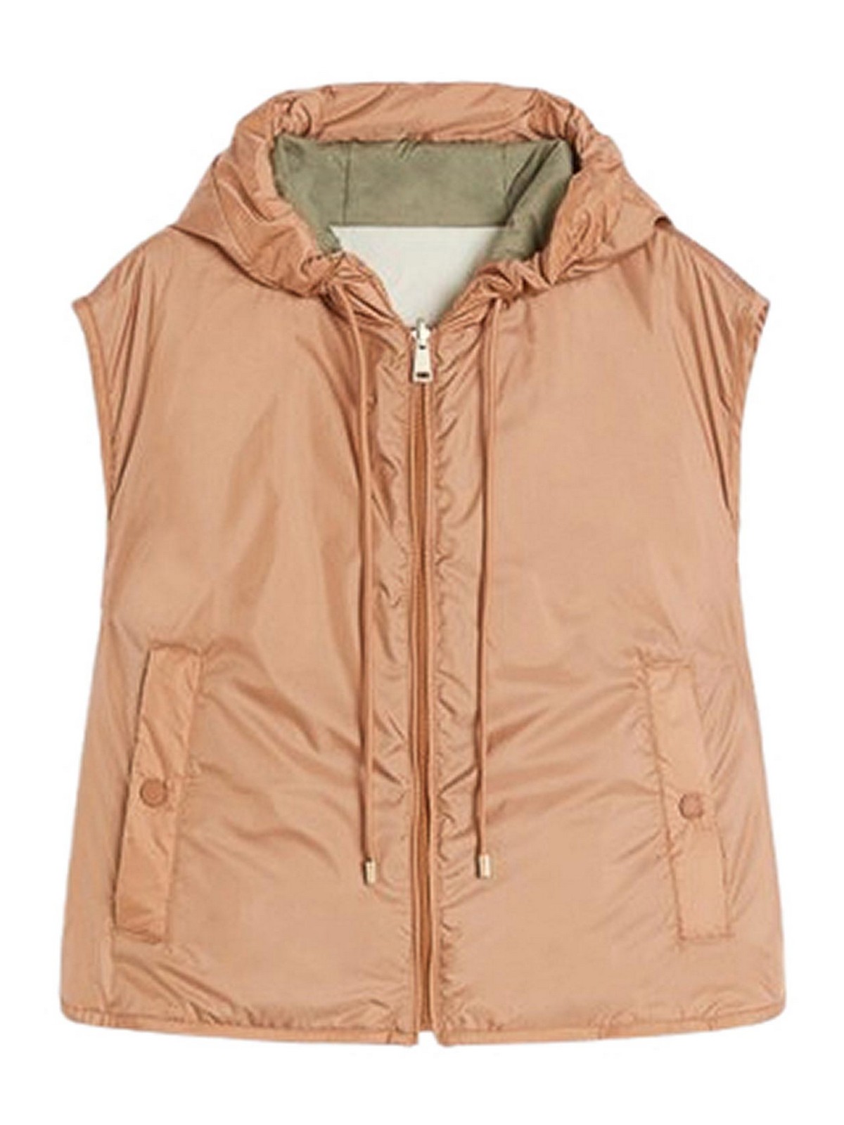 Reversible Water-Repellent Canvas Vest 2525296021600032 (Weekend Max Mara / ベスト ) | Weekend Max Mara (ウィークエンド マックスマーラ)