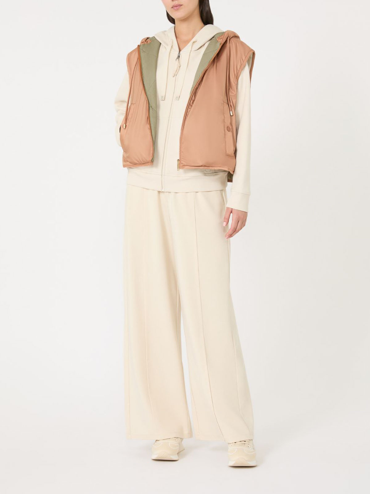 Reversible Water-Repellent Canvas Vest 2525296021600032 (Weekend Max Mara / ベスト ) | Weekend Max Mara (ウィークエンド マックスマーラ)(1)