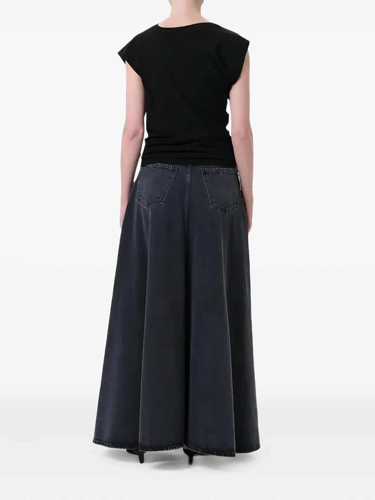 Gonna Jeans Odin Black A30691818SYBL (AGOLDE / スカート ) | AGOLDE (エーゴールドイー)(2)