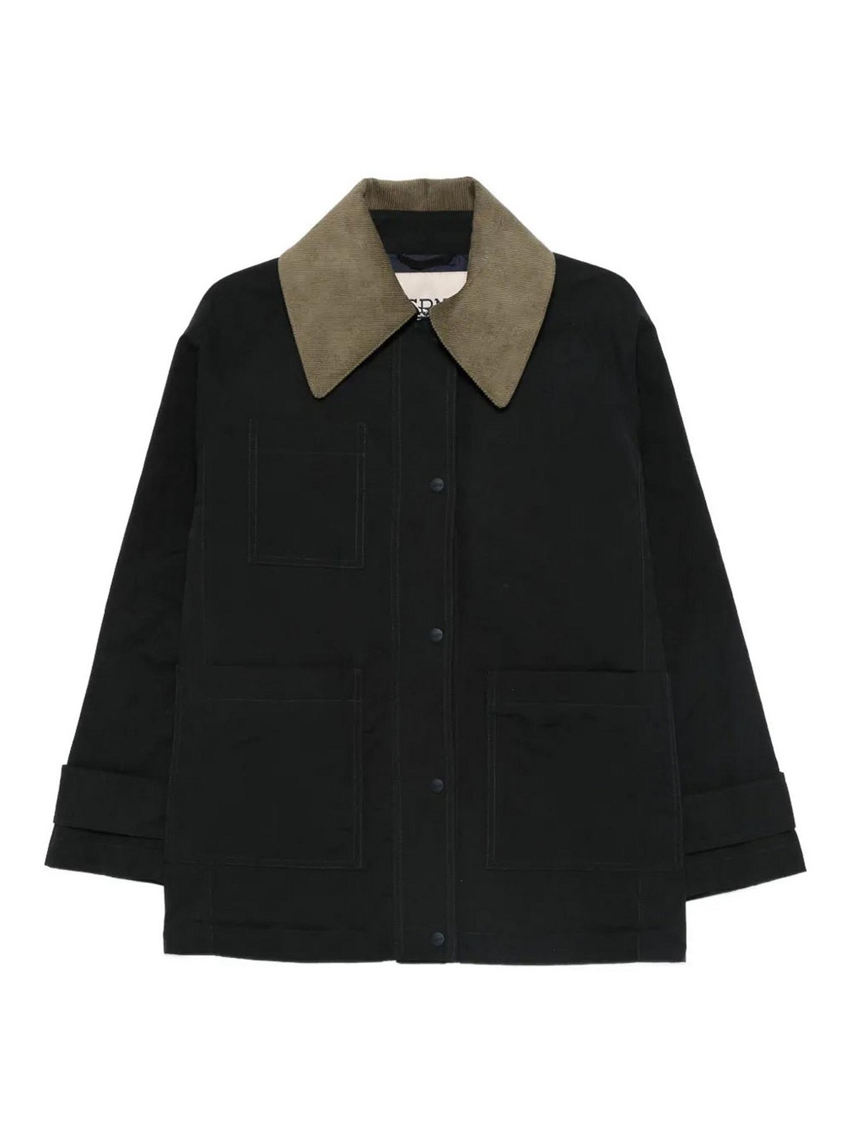 Short Navy Coat GC0505D13800Z29200 (Herno / カジュアルジャケット ) | Herno (ヘルノ)