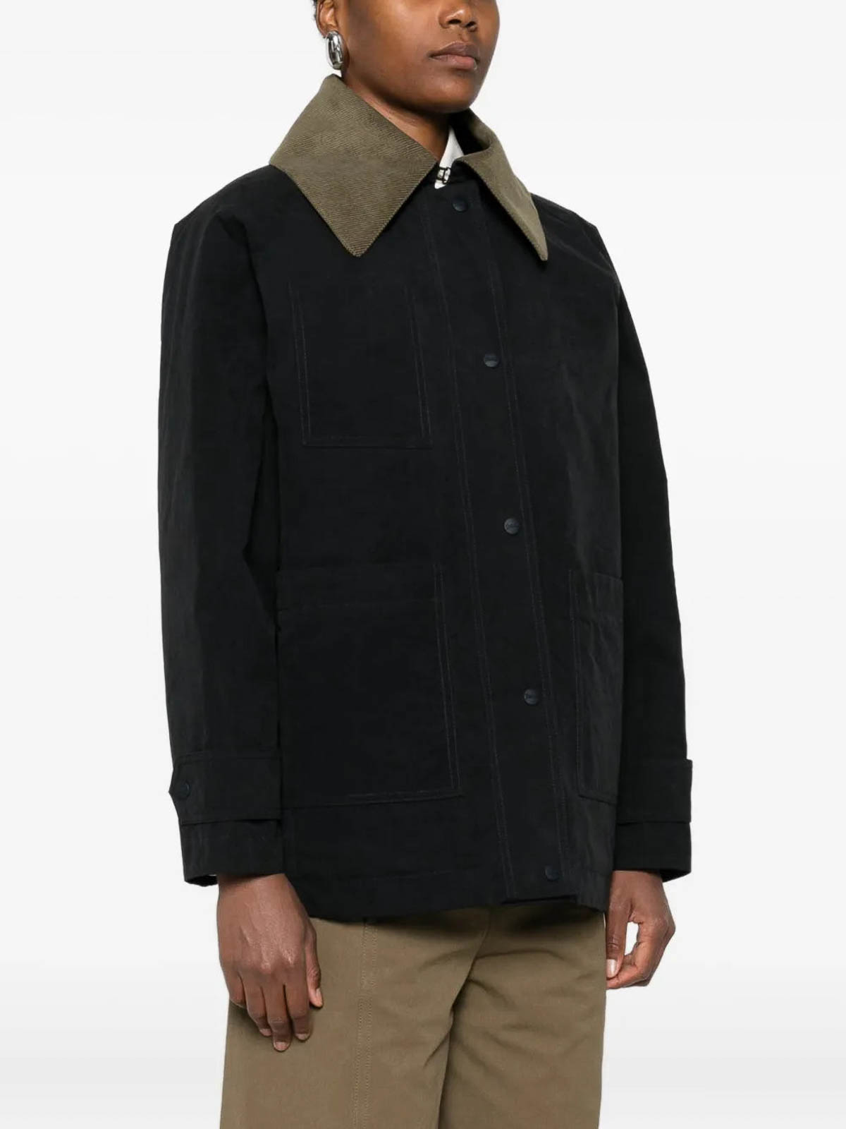 Short Navy Coat GC0505D13800Z29200 (Herno / カジュアルジャケット ) | Herno (ヘルノ)(1)