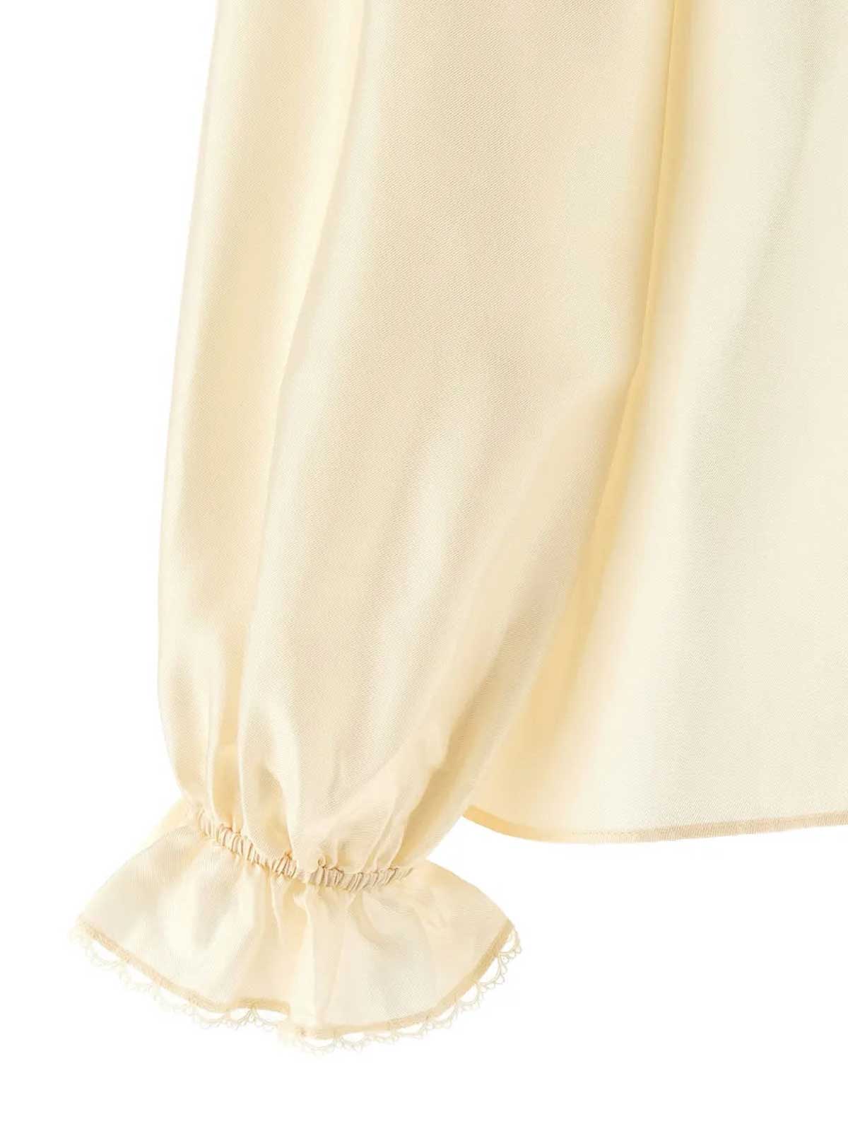 Ivory ruffled shirt 5070TF25RCREAM (ZIMMERMANN / シャツ・ブラウス ) | ZIMMERMANN (ジマーマン)(2)