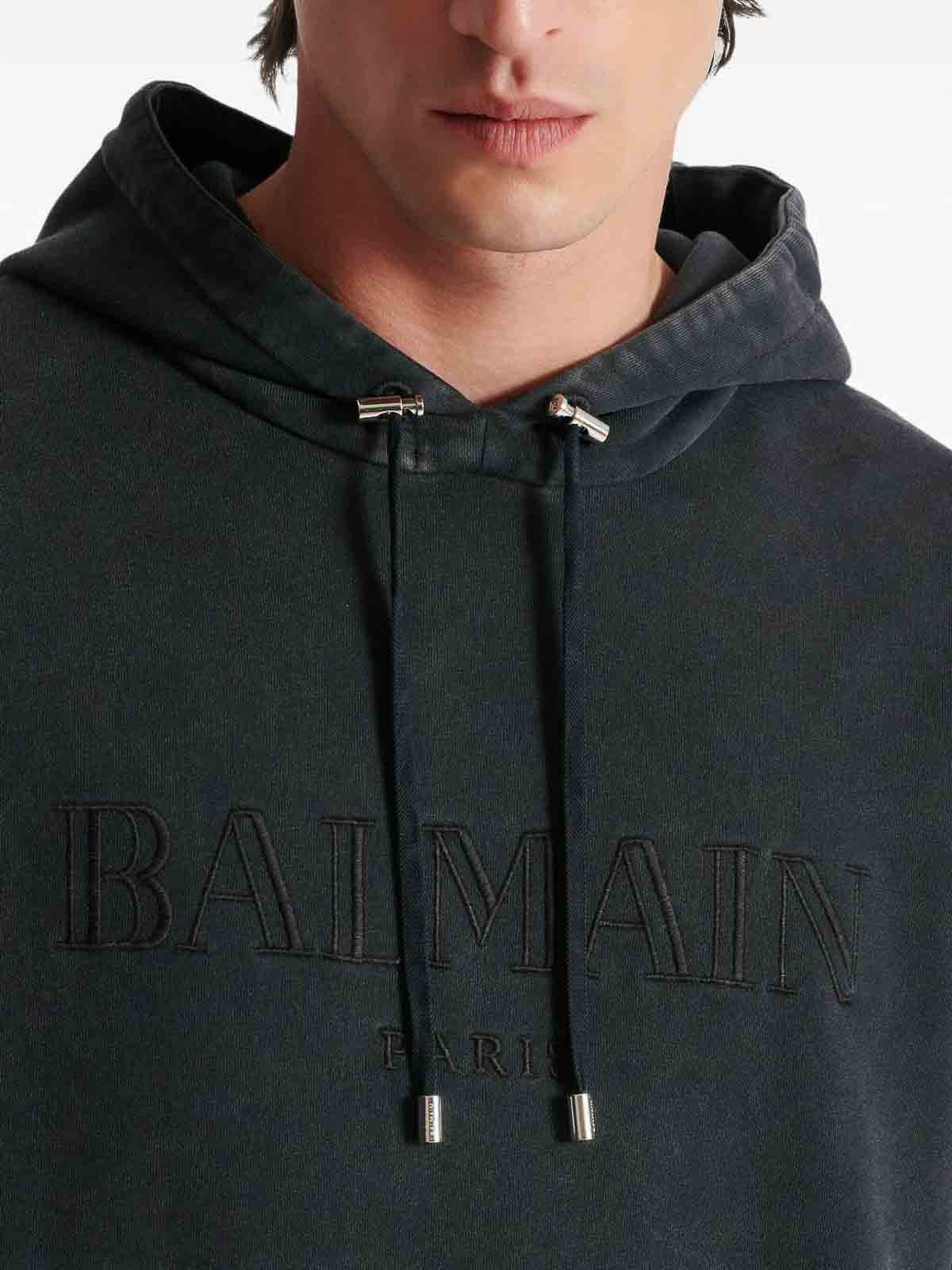 Vintage Embroidered Hoodie FH1JT047BC72YGD (Balmain / スウェット・フーディー ) | Balmain (バルマン)(3)