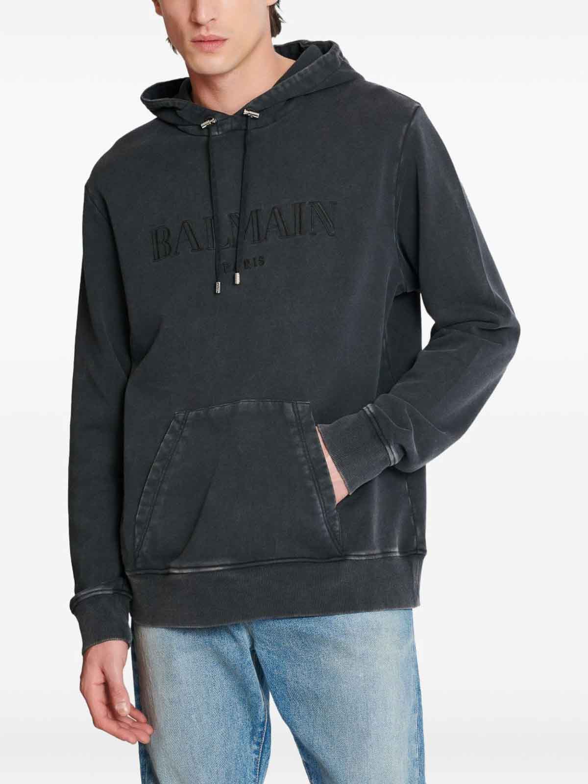 Vintage Embroidered Hoodie FH1JT047BC72YGD (Balmain / スウェット・フーディー ) | Balmain (バルマン)(5)