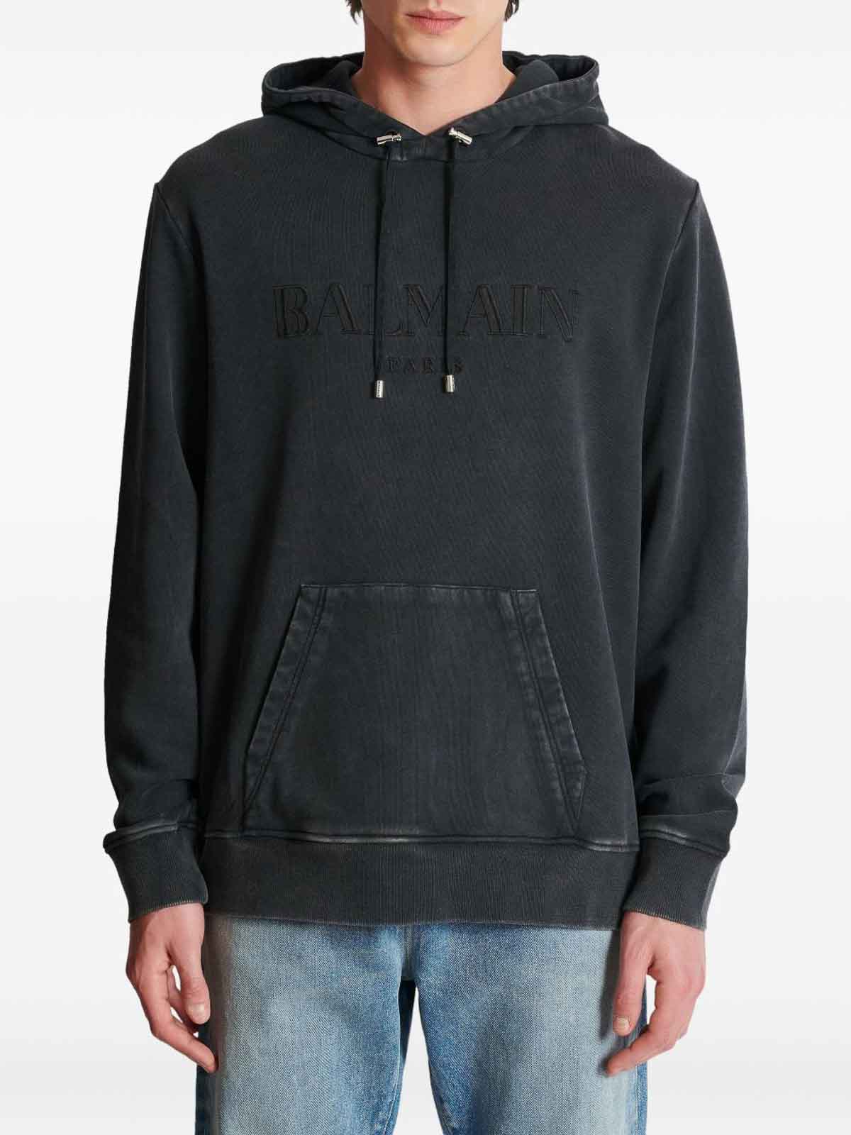 Vintage Embroidered Hoodie FH1JT047BC72YGD (Balmain / スウェット・フーディー ) | Balmain (バルマン)(6)