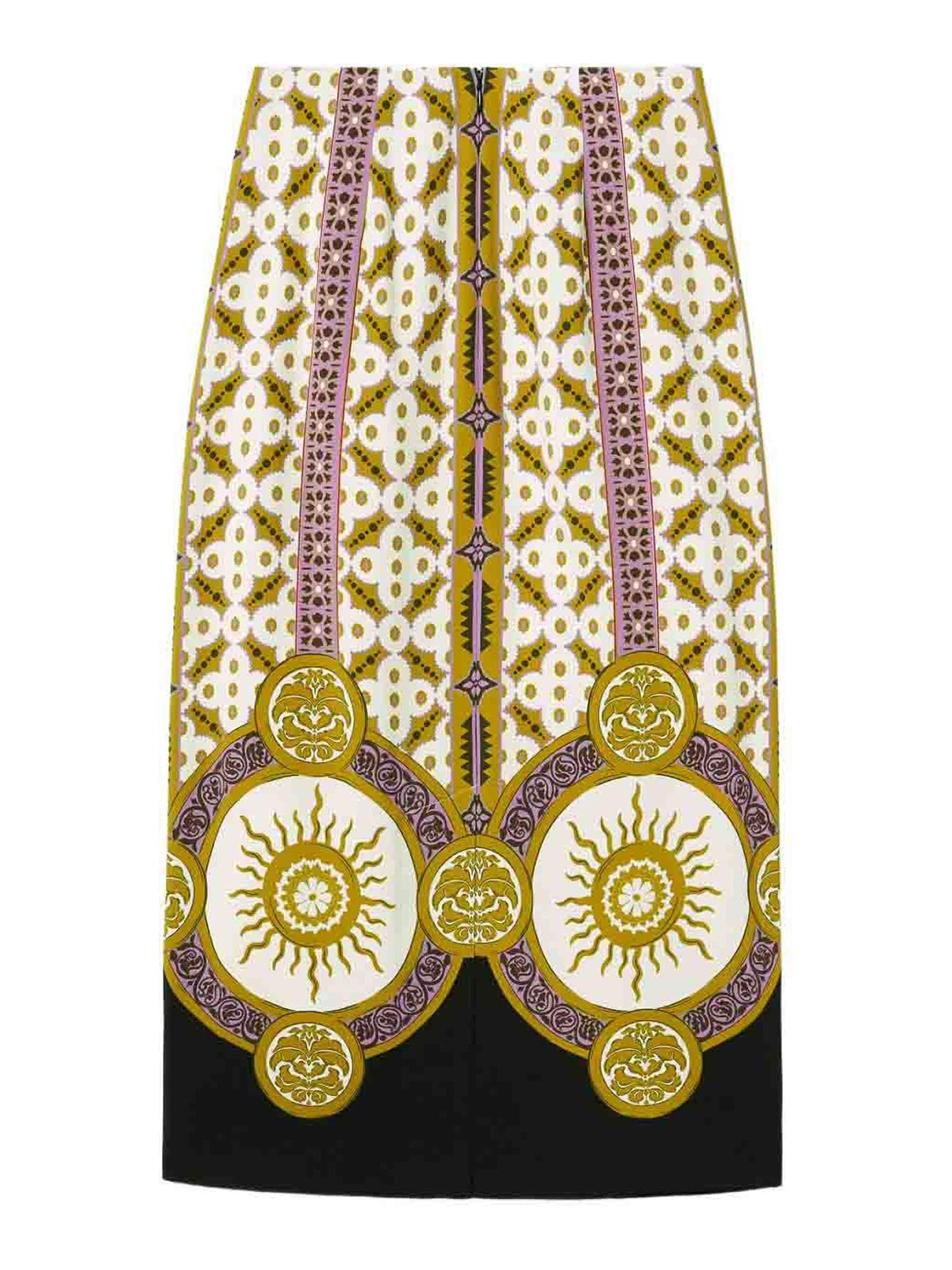 Patterned Pencil Skirt SKI0022VIS011PAG01PI01 (La DoubleJ / スカート ) | La DoubleJ (ラダブルジェイ)