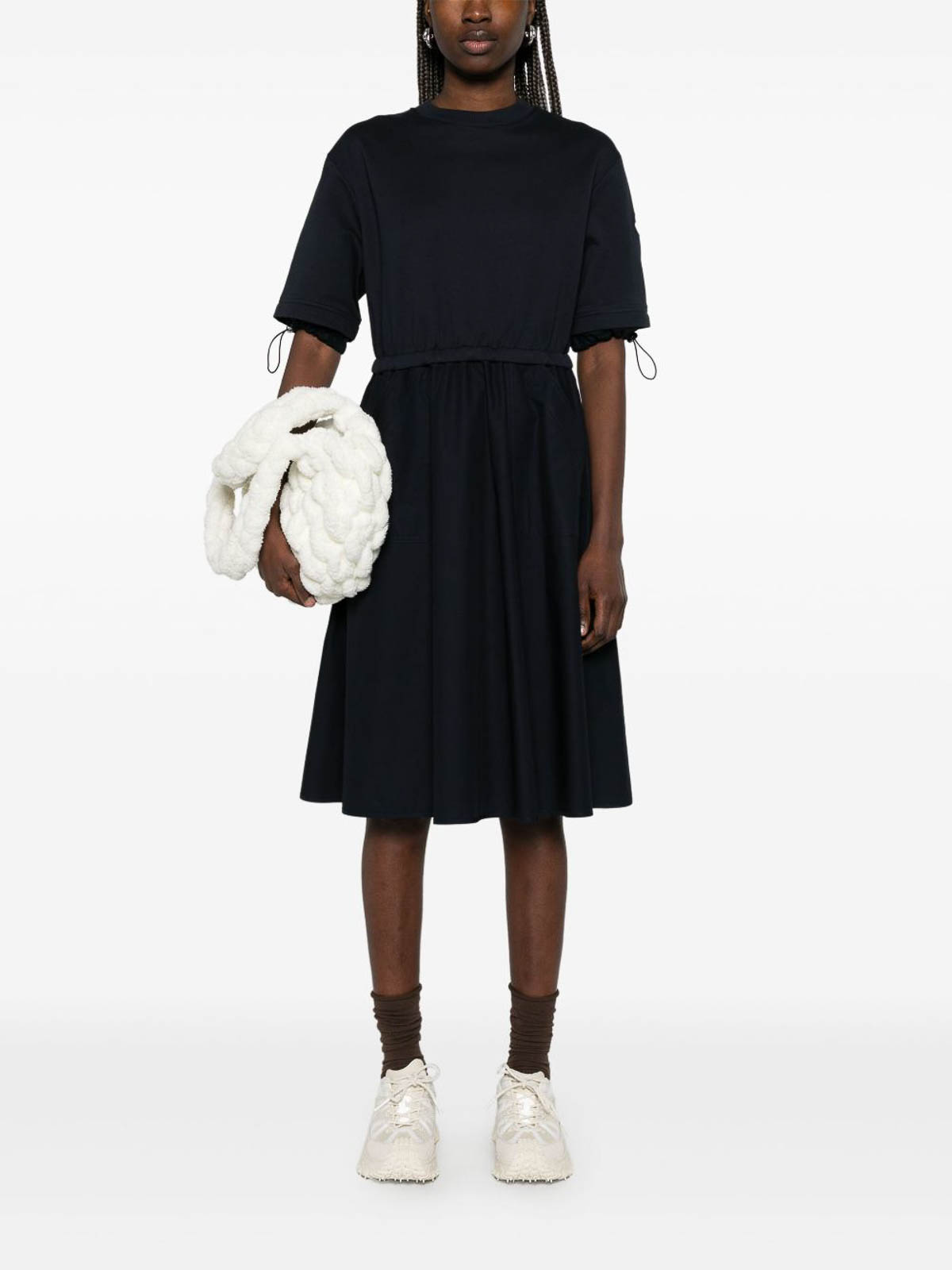 Cotton Midi Dress 8I0000989A1K778 (Moncler / ワンピース・ドレス・オールインワン ) | Moncler (モンクレール)(2)