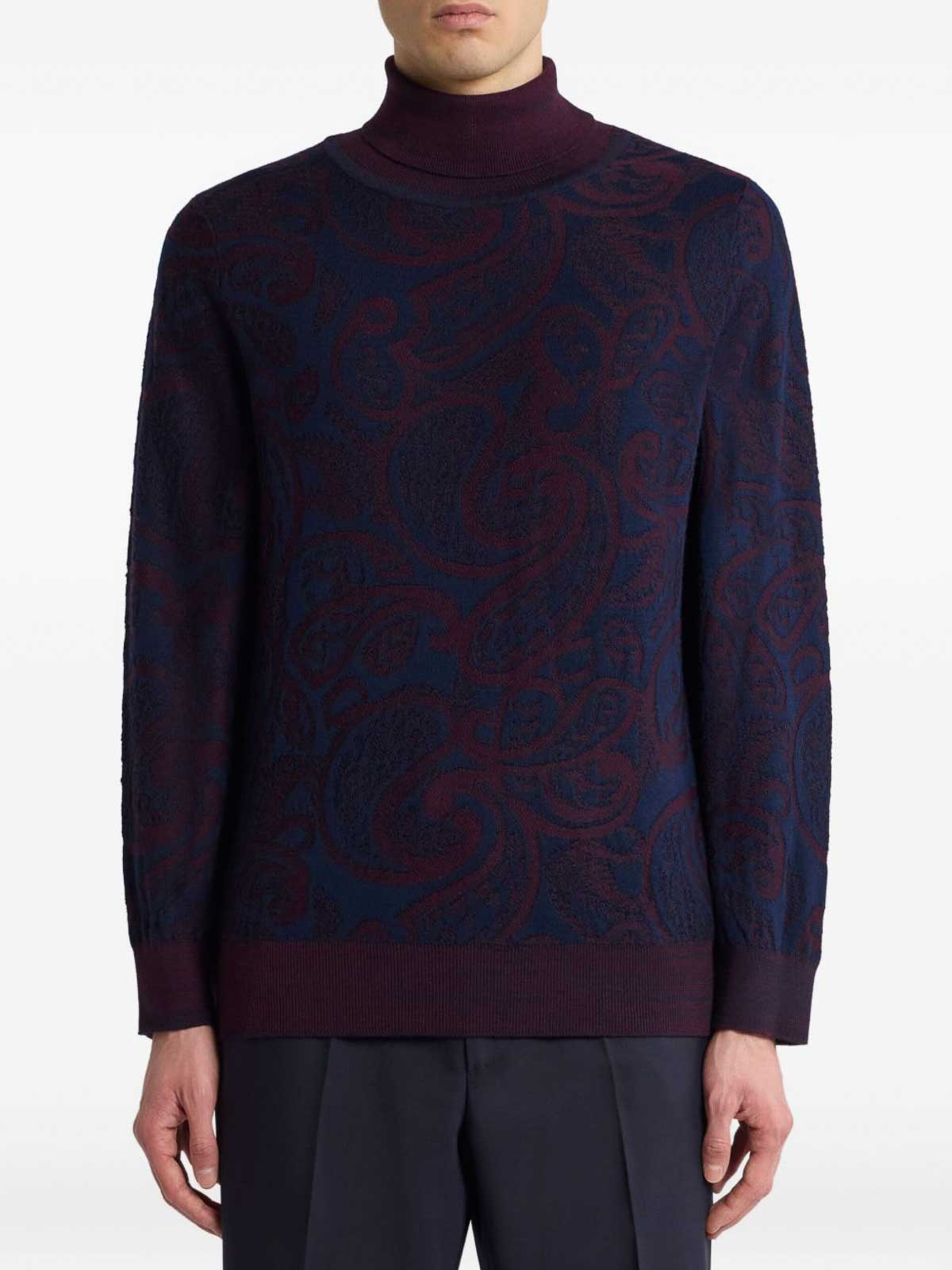 Turtleneck Sweater In Wool Blend MRKF0067AQ298S9883 (ETRO / ニット・セーター・カーディガン ) | ETRO (エトロ)(1)