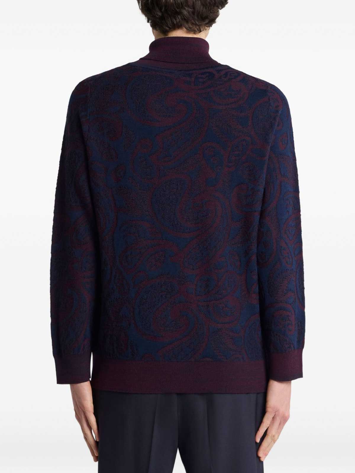Turtleneck Sweater In Wool Blend MRKF0067AQ298S9883 (ETRO / ニット・セーター・カーディガン ) | ETRO (エトロ)(4)