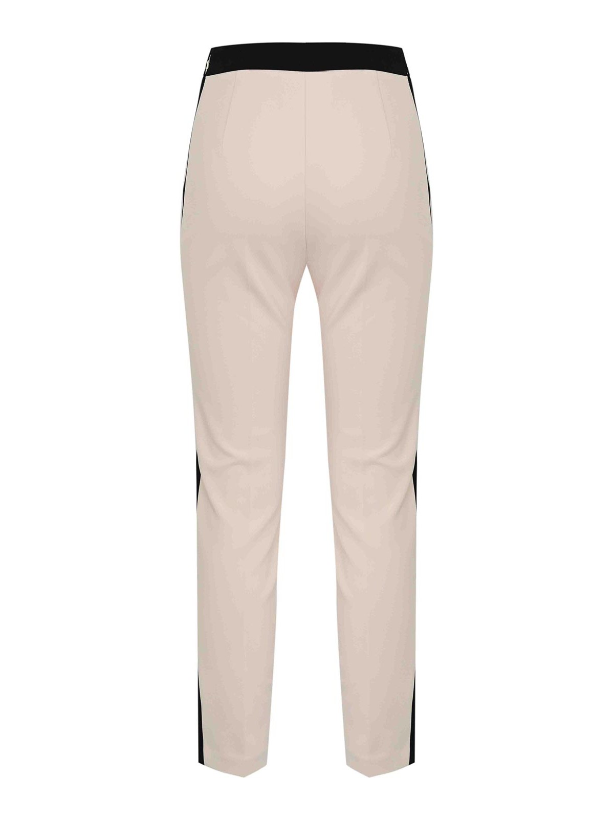 Two-Tone Double Crepe Trousers PAT0156E2EF1 (Elisabetta Franchi / パンツ ) | Elisabetta Franchi (エリザベッタ フランキ)(1)