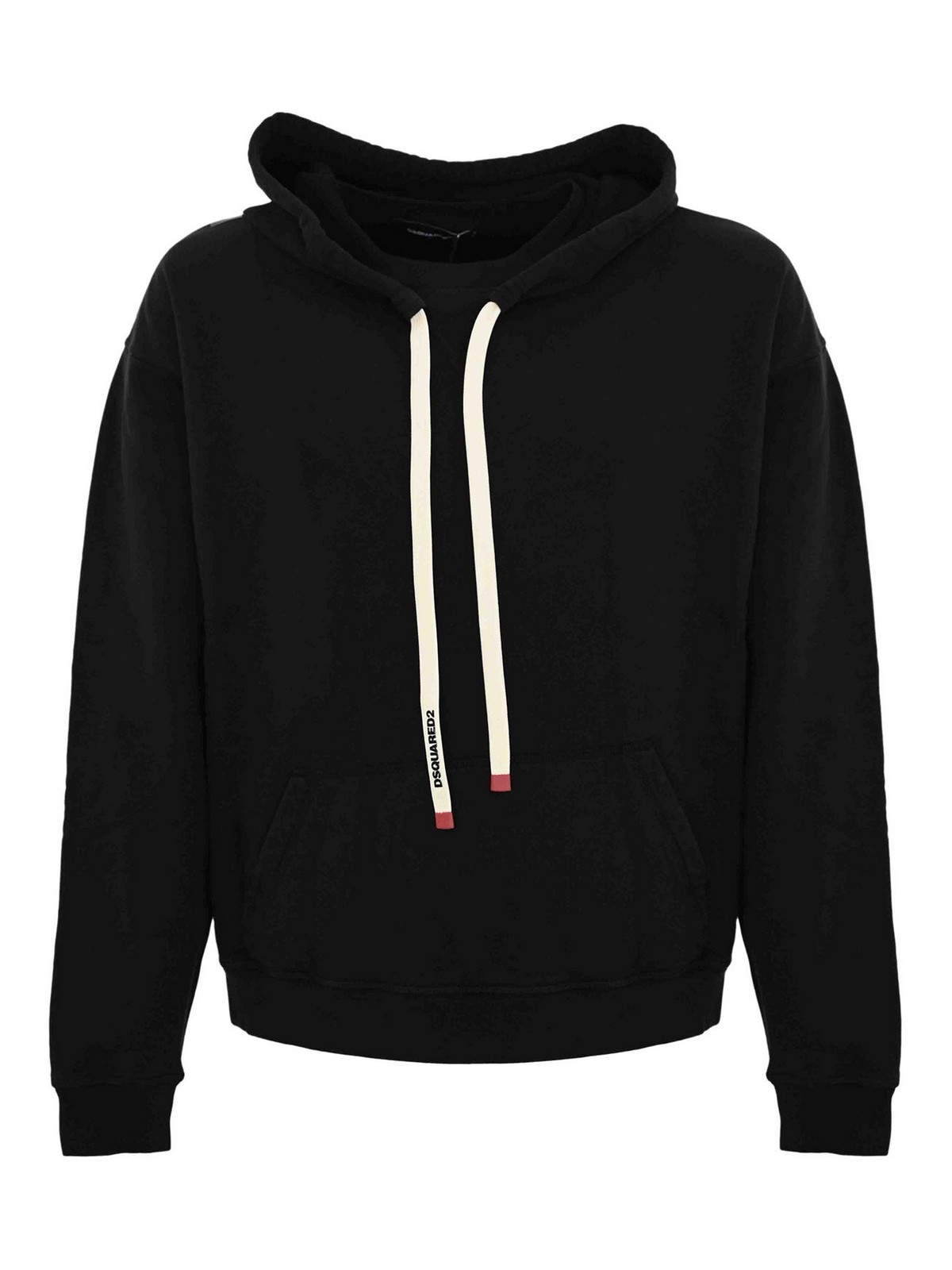 Cotton Sweatshirt With Drawstring S74GU0873S25030900 (Dsquared2 / スウェット・フーディー ) | Dsquared2 (ディースクエアード)