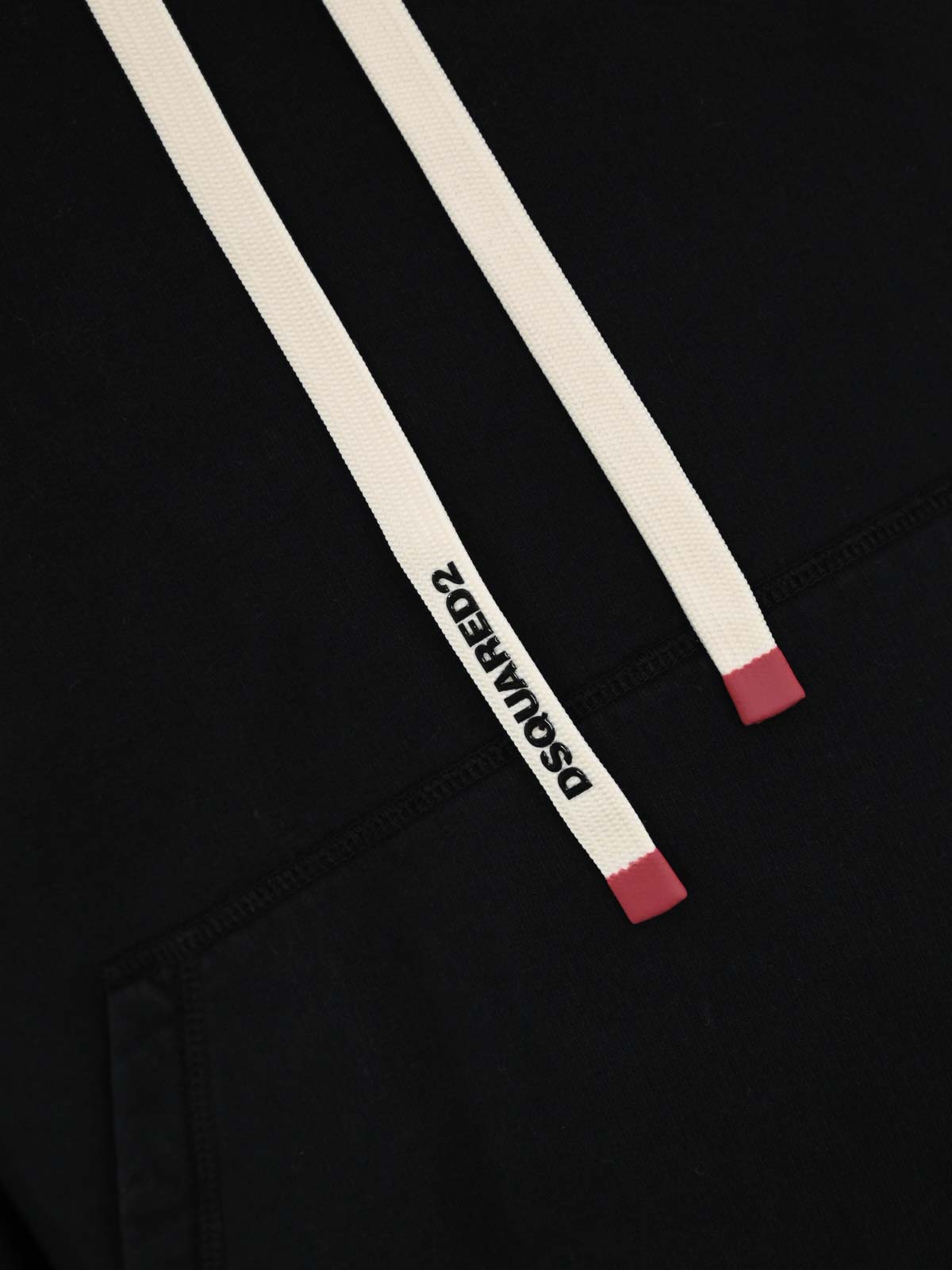 Cotton Sweatshirt With Drawstring S74GU0873S25030900 (Dsquared2 / スウェット・フーディー ) | Dsquared2 (ディースクエアード)(2)