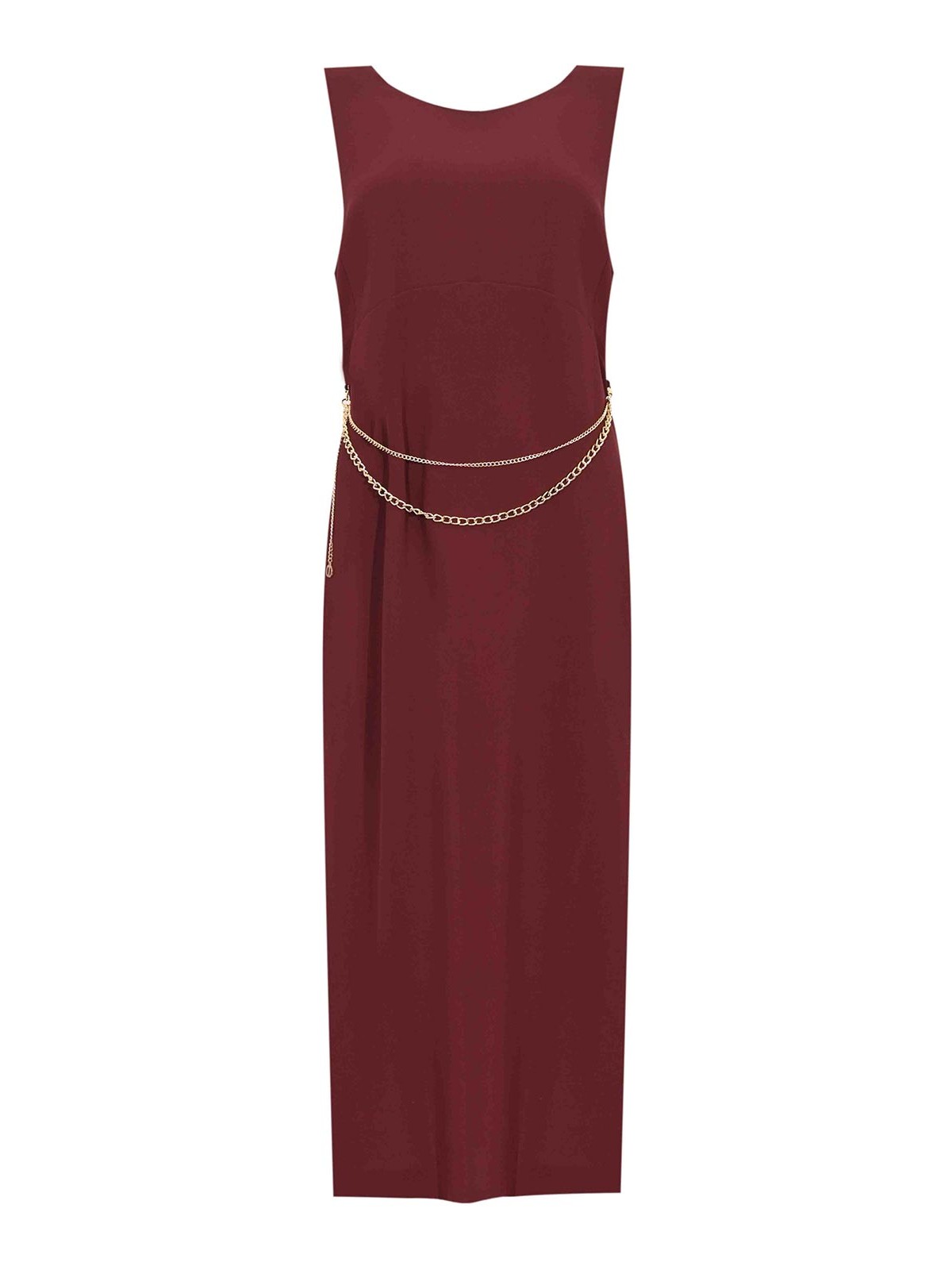 Crepe Dress With Belt 252TP230005609 (TWINSET / ワンピース・ドレス・オールインワン ) | TWINSET (ツインセット)