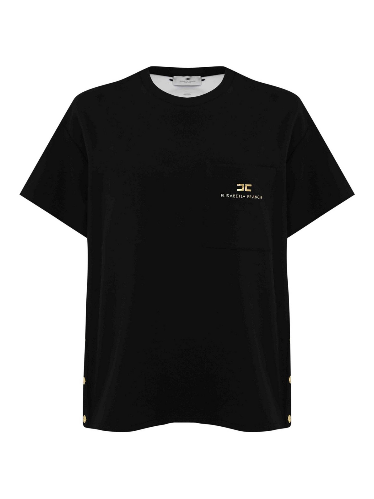 Heavy Jersey T-Shirt MA02756E2110 (Elisabetta Franchi / Tシャツ・カットソー ) | Elisabetta Franchi (エリザベッタ フランキ)