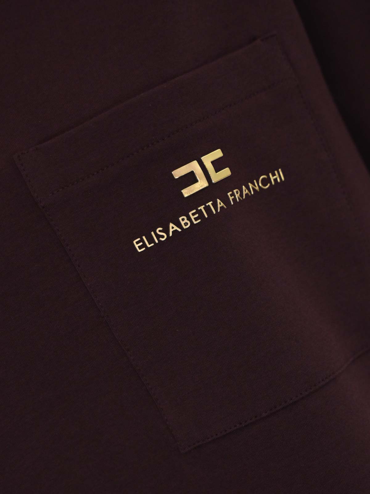 T-Shirt With Pockets MA02756E2EA4 (Elisabetta Franchi / Tシャツ・カットソー ) | Elisabetta Franchi (エリザベッタ フランキ)(2)