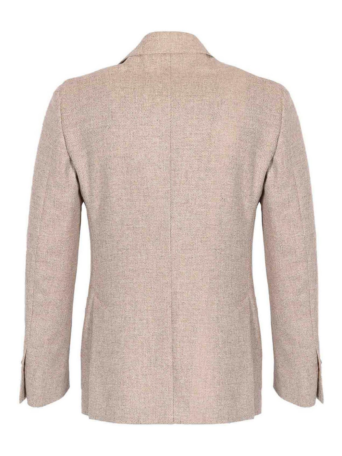 Iconic Drop 7 Single-Breasted Jacket In Wool CN528AEAAIF65516220 (LARDINI / ブレザー・ジャケット ) | LARDINI (ラルディーニ)(1)